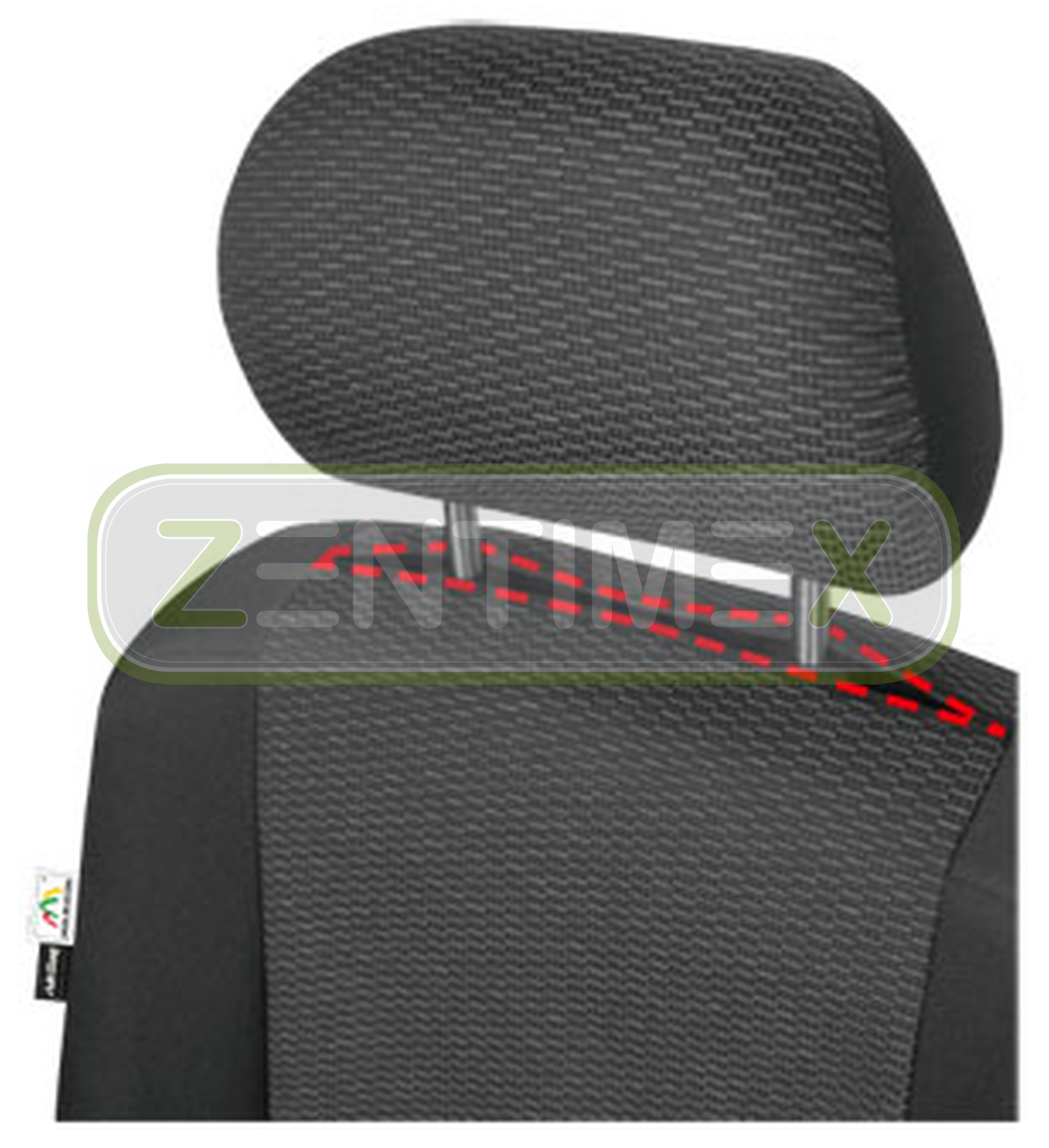 Sitzbezüge Schonbezüge SET AE VW T5 Caravelle Stoff schwarz