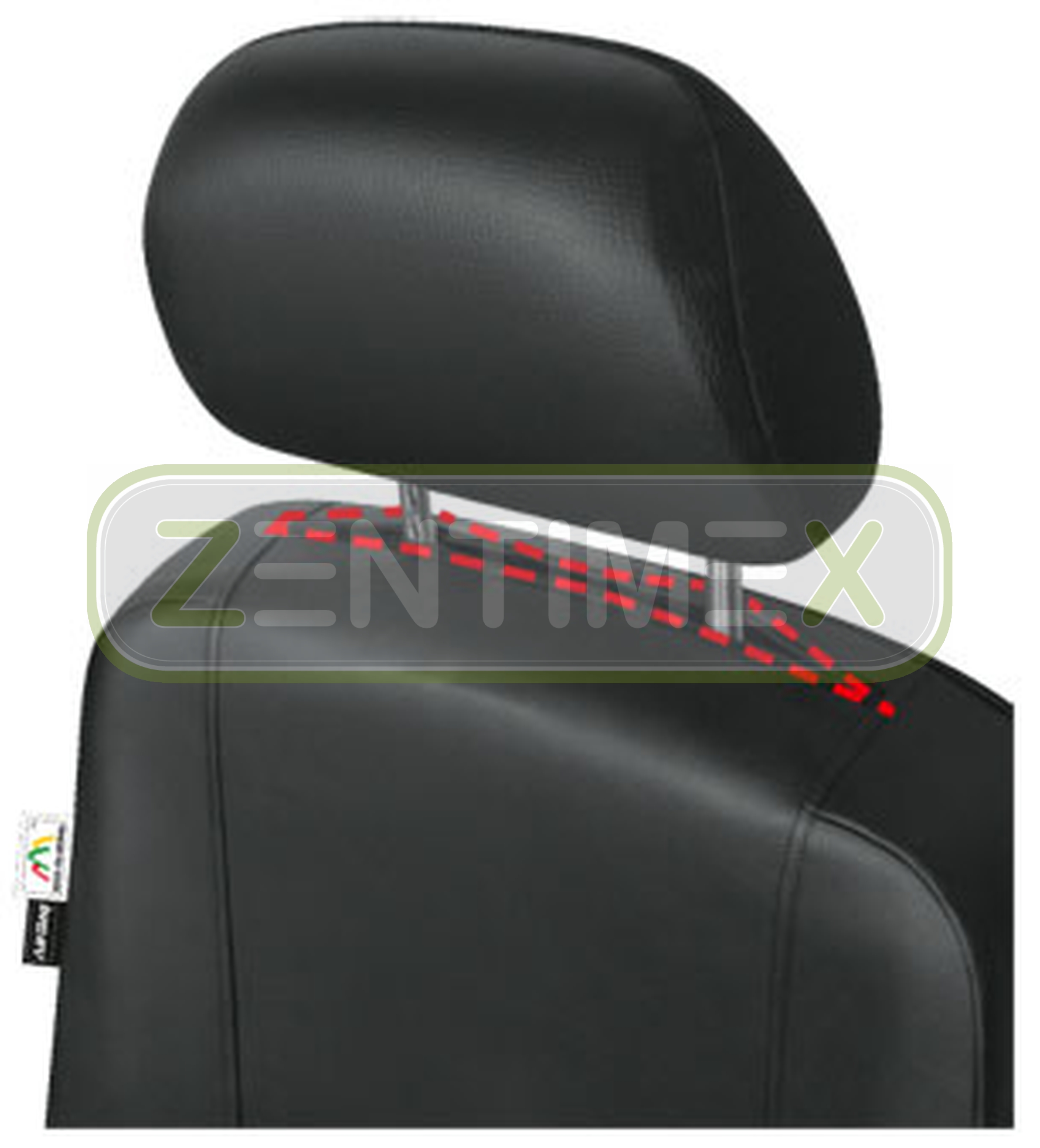 Sitzbezüge Schonbezüge SET QO für Citroen Jumper Kunstleder schwarz