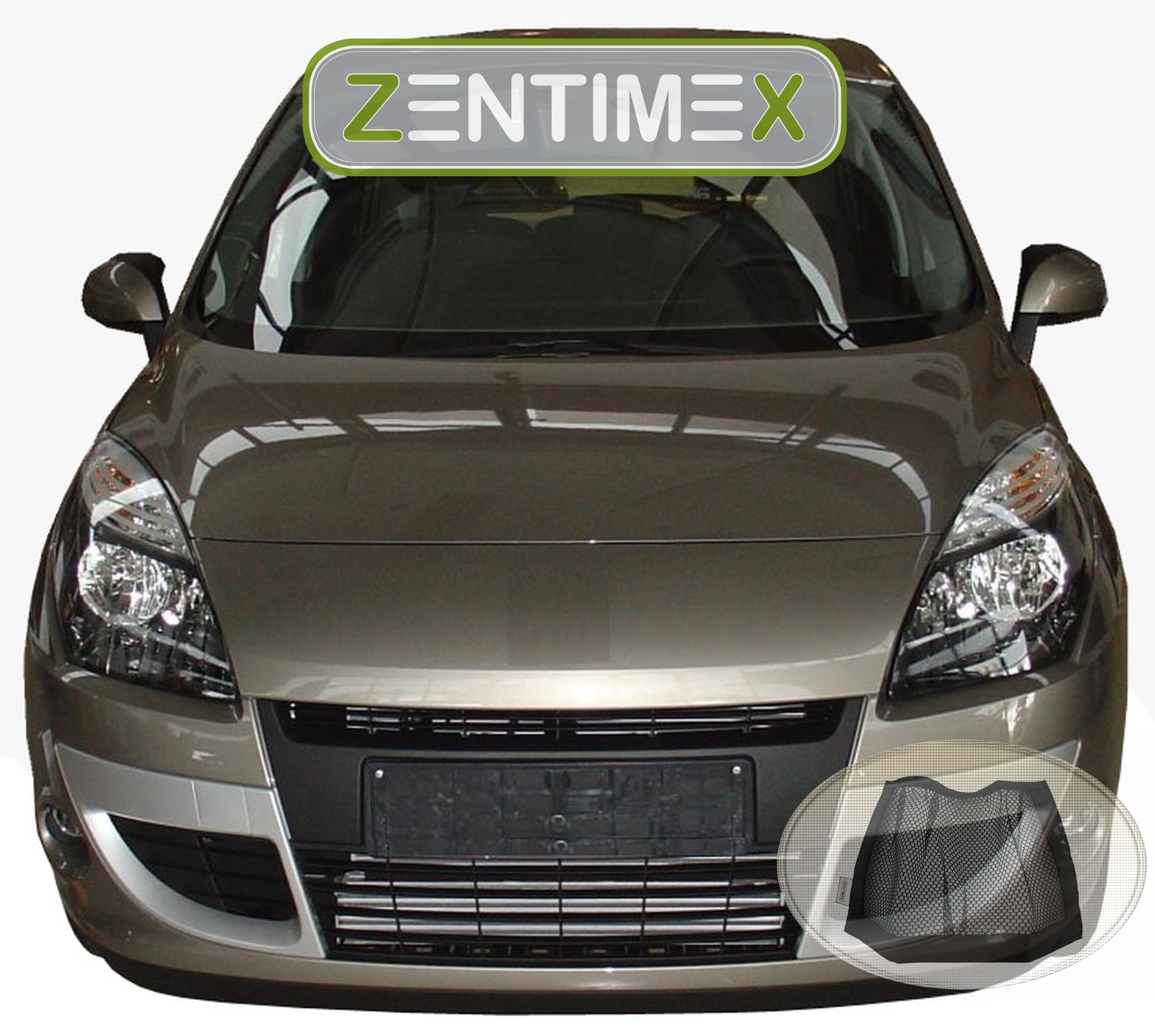 Z334243 Gerippte Kofferraumwanne Klett-Netz für Renault Scenic Authentique 3 J