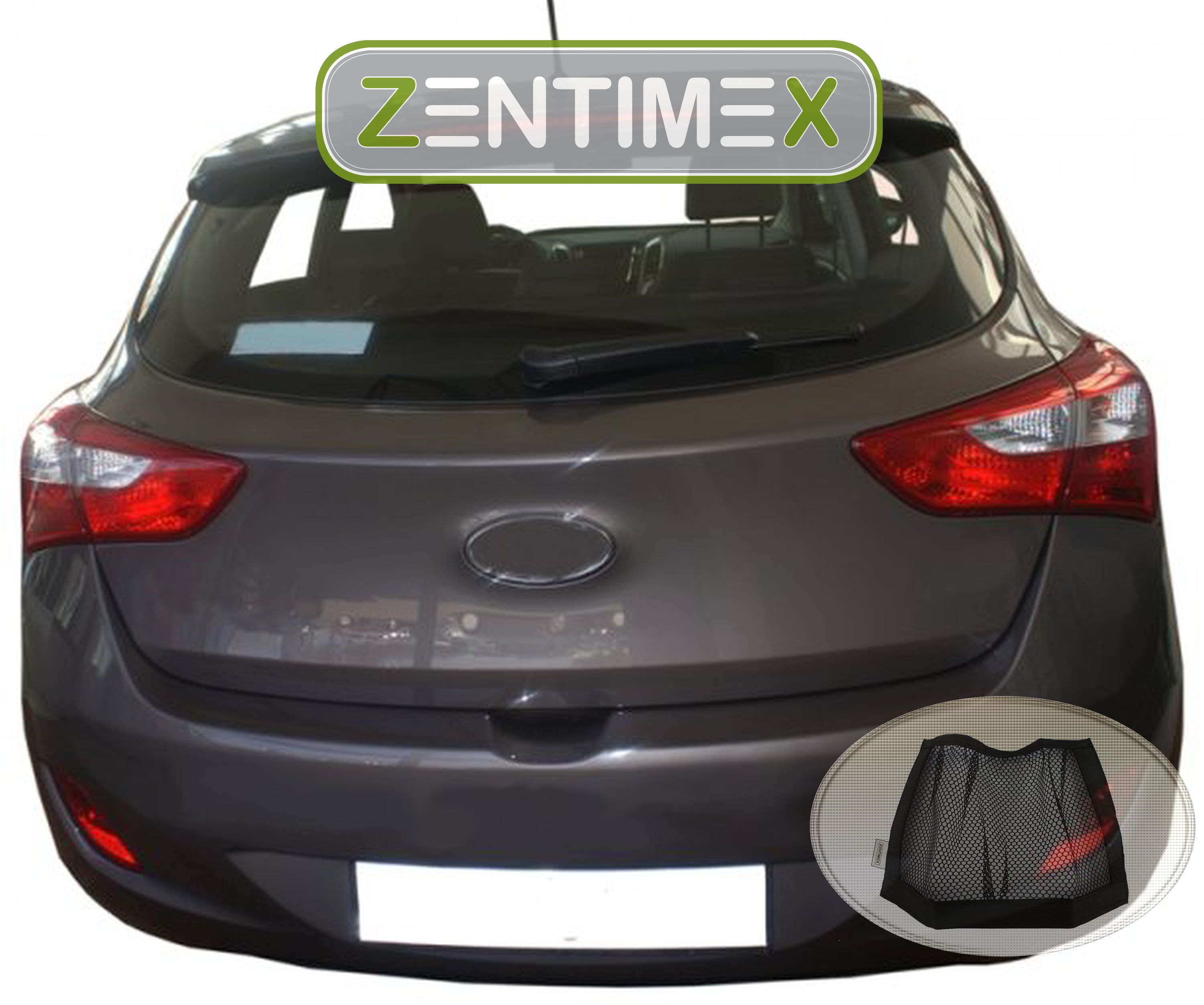 Z332633 Gerippte Kofferraumwanne Klett-Netz für Kia Cee/'d Ceed 2 JD Schrägheck