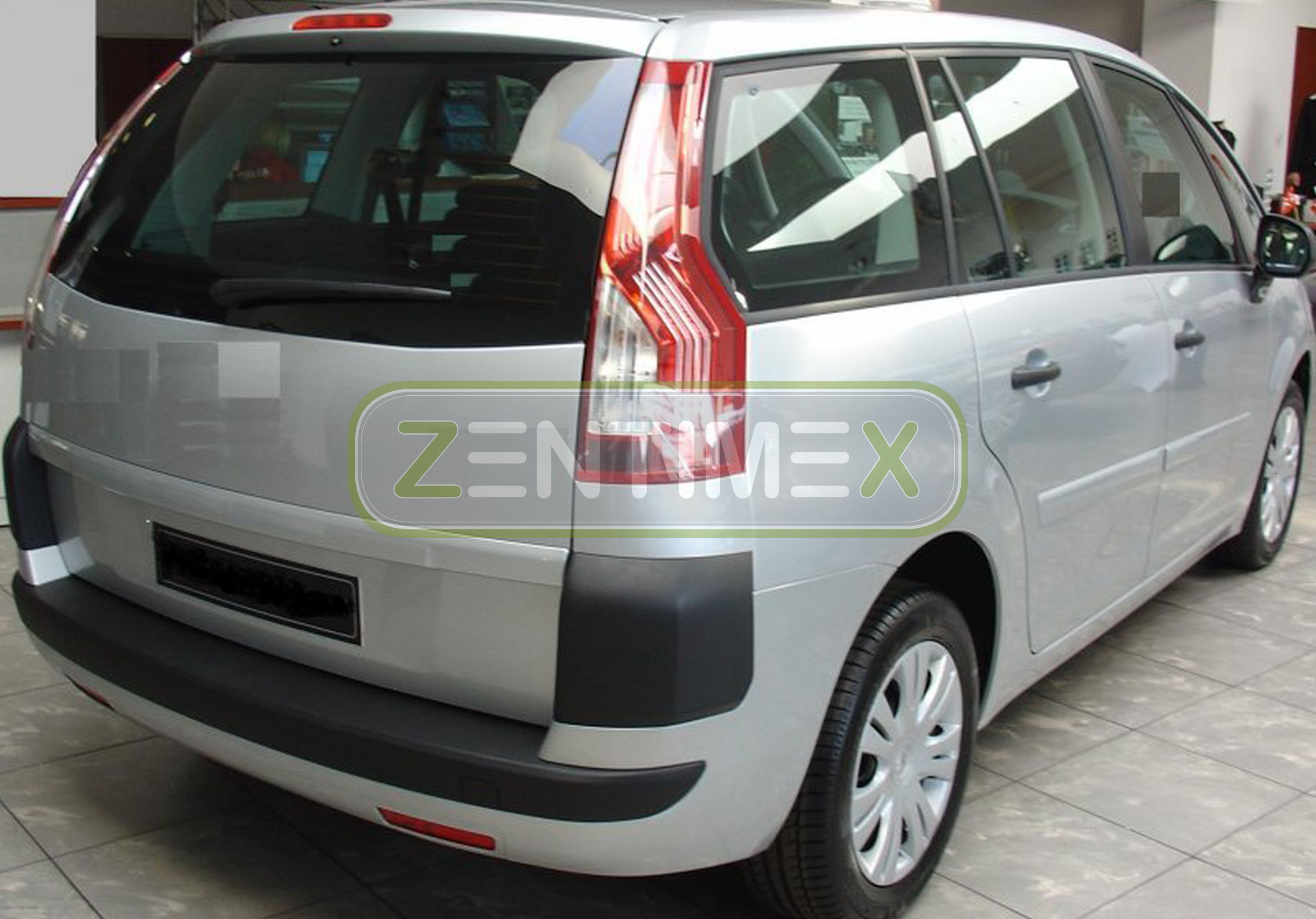 Geriffelte Kofferraumwanne für Citroen C4 Grand Picasso 1 Facelift Van Kombi 5-t