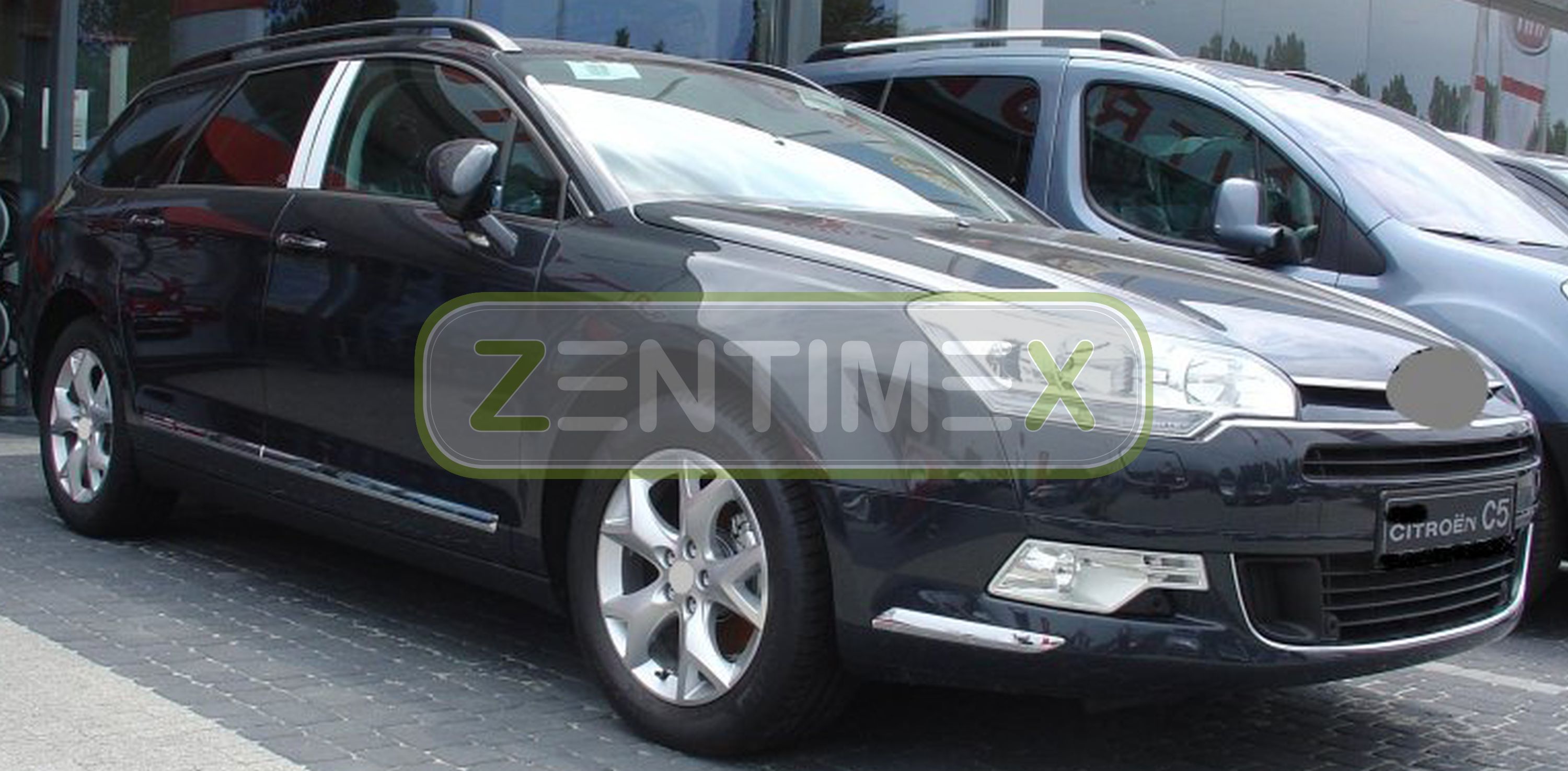 Geriffelte Kofferraumwanne für Citroen C5 Tourer 2 RD TD Facelift Break Komb3D