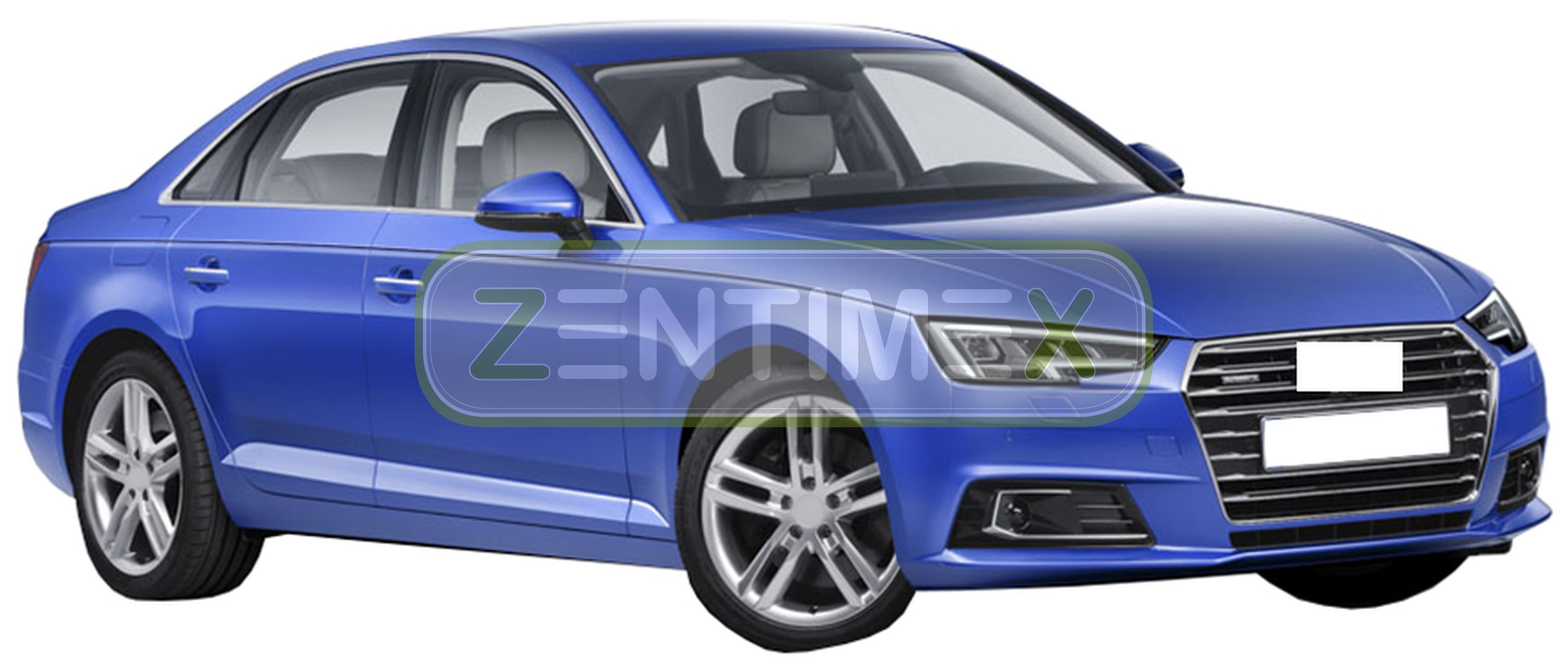 Geriffelte Kofferraumwanne für Audi A4 Sport Quattro B9 8W2 Limousine Stufenheck