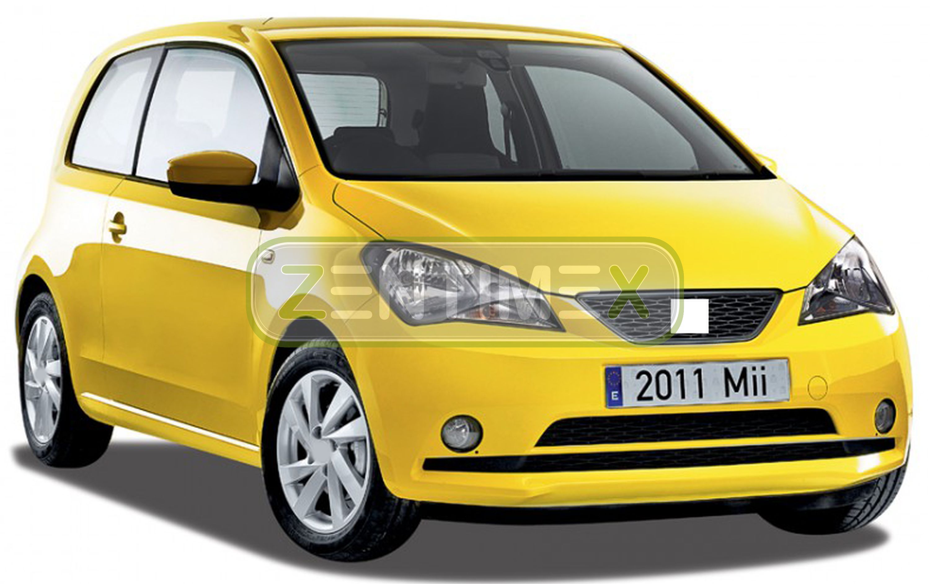 Geriffelte Kofferraumwanne für Skoda Citigo Schrägheck Hatchback 3-türer 2011 v