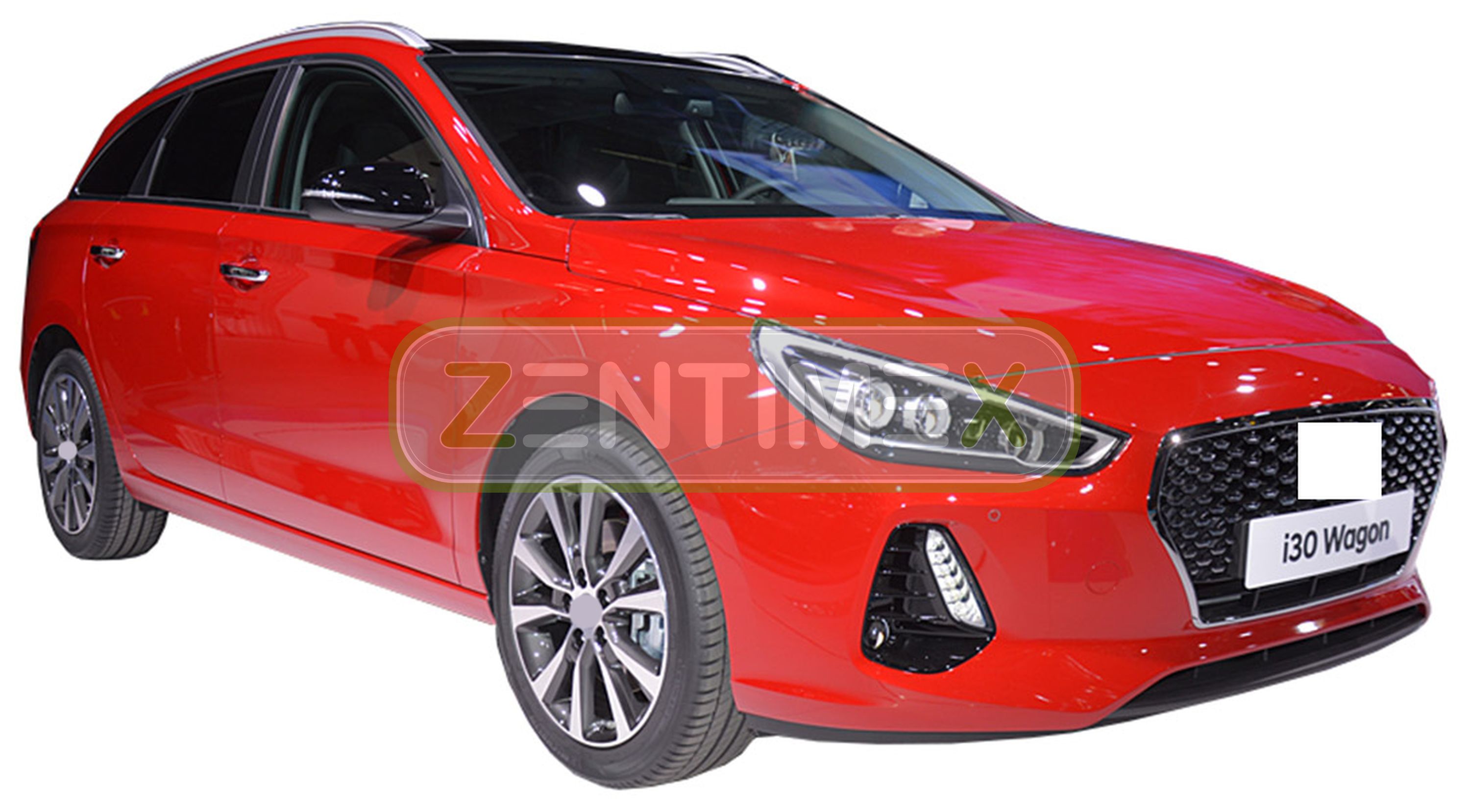 Ondulée Tapis Baignoire pour HYUNDAI i30 Tourer Style 3 PD Kombi 5-porte 2017