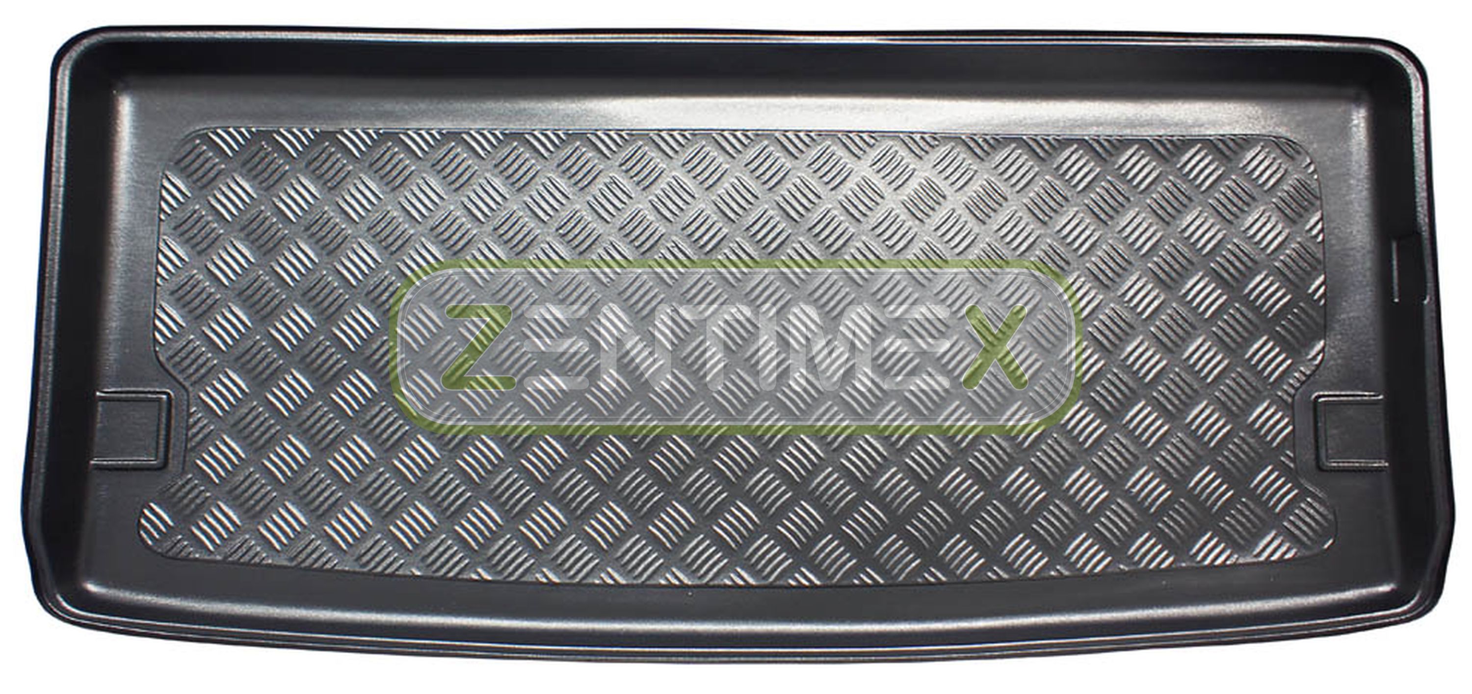 Geriffelte Kofferraumwanne für VW Volkswagen T5 Multivan Kurz 2003 ku Radstand