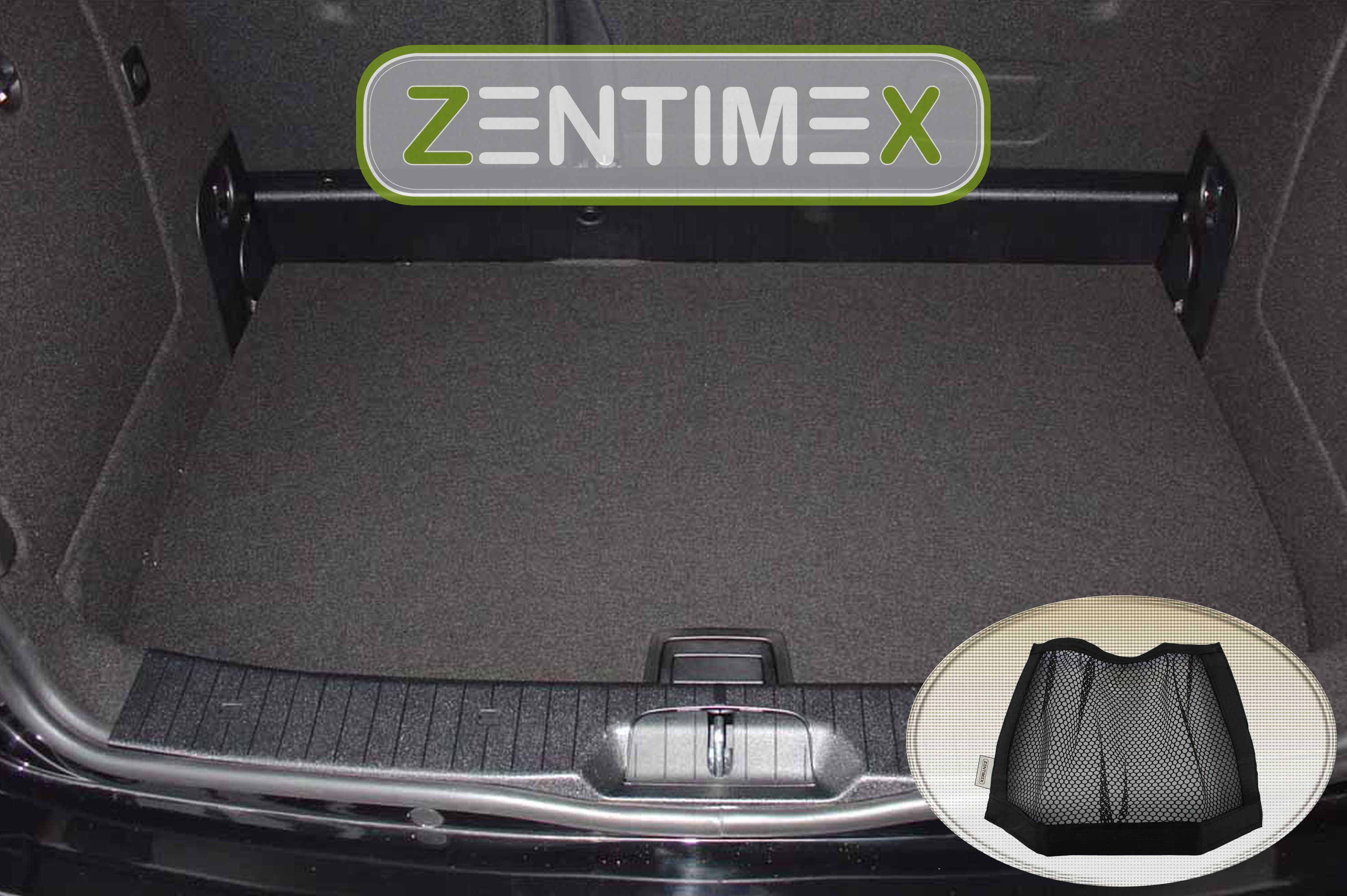 Borsa rete per MERCEDES CLASSE A w169 W 169 posteriore acciaio per 3d Tappetino Vasca TPE