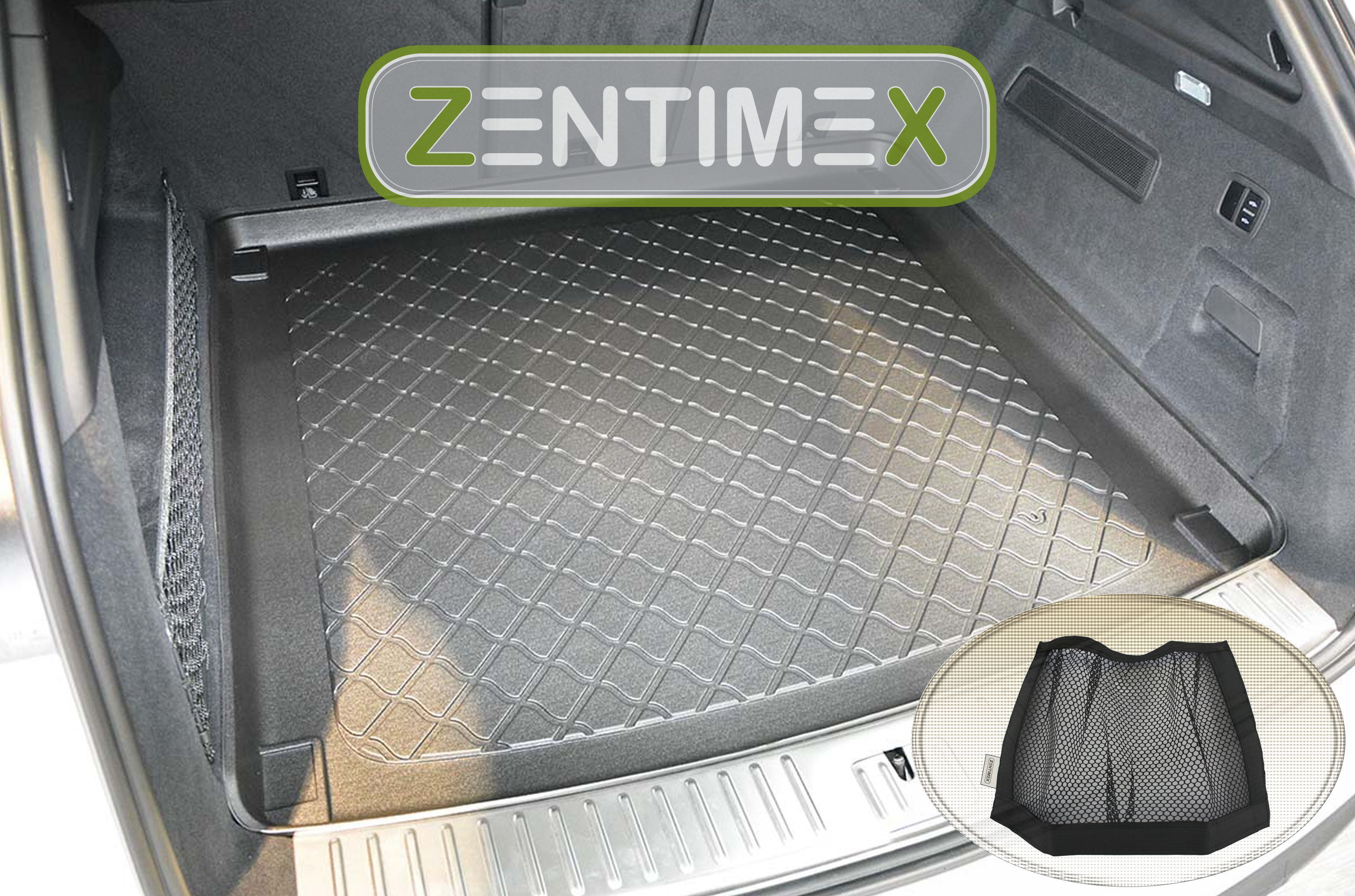 filet pour Porsche Cayenne Turbo 3 po536 Hayon 31 Tapis Baignoire TPE