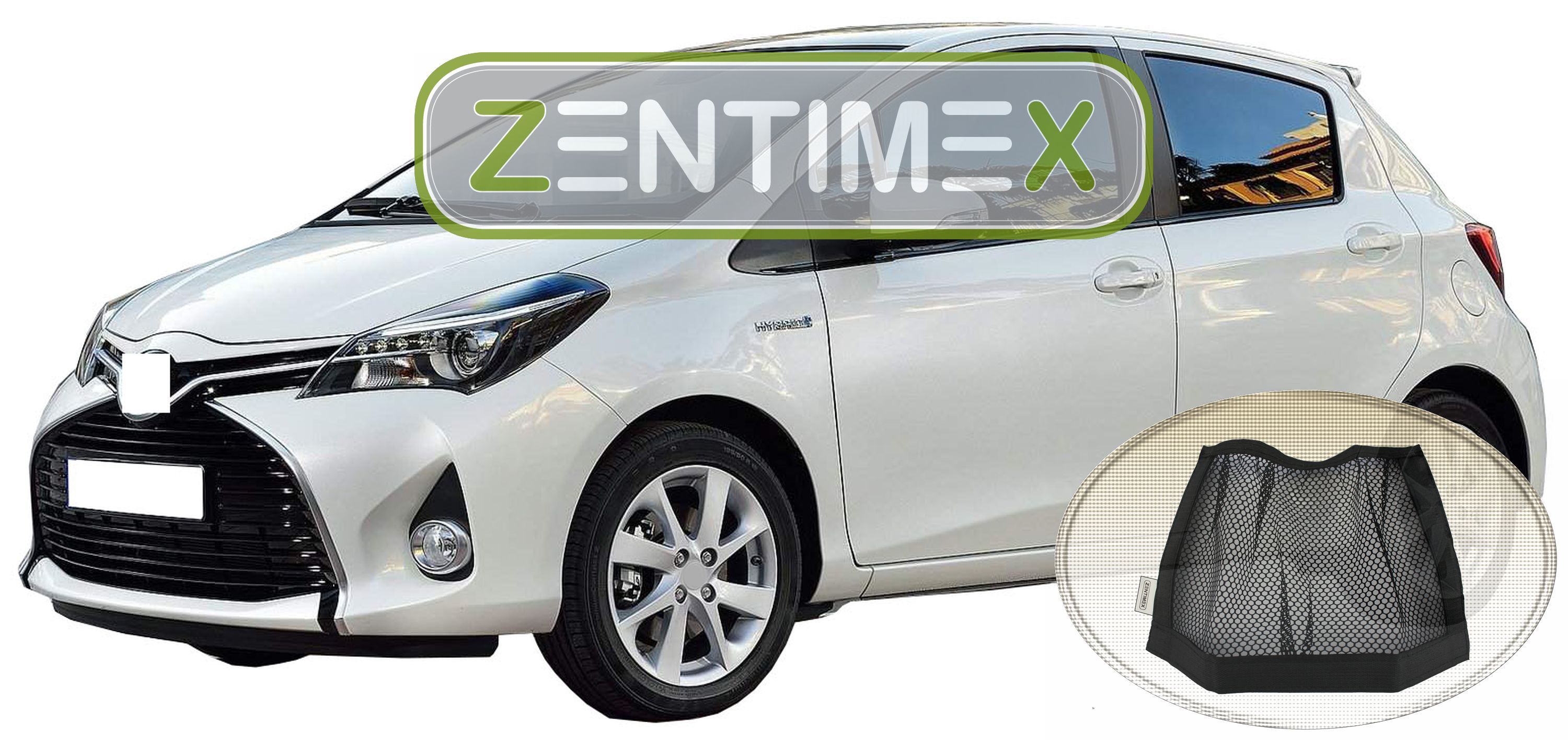 Borsa rete per TOYOTA YARIS HYBRID 3 xp13 Facelift livellatrici 24 Tappetino Vasca TPE