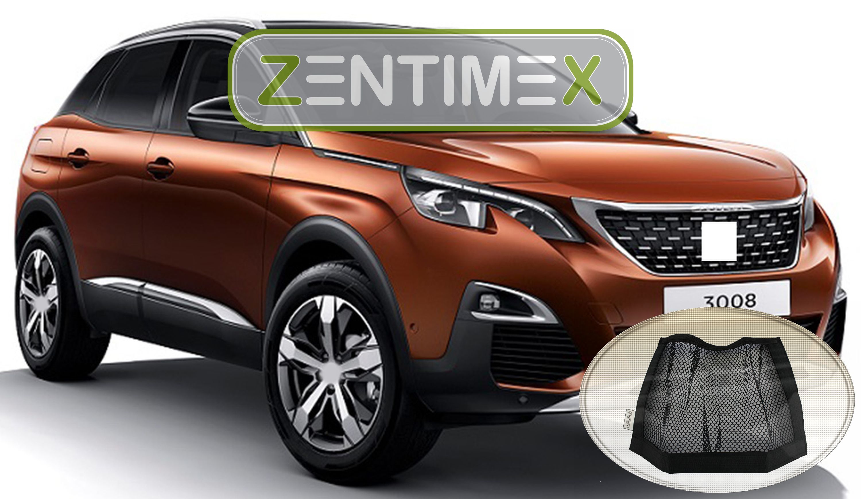 Kofferraumwanne TPE Netztasche für Opel Grandland X Innovation Steilheck Ge31