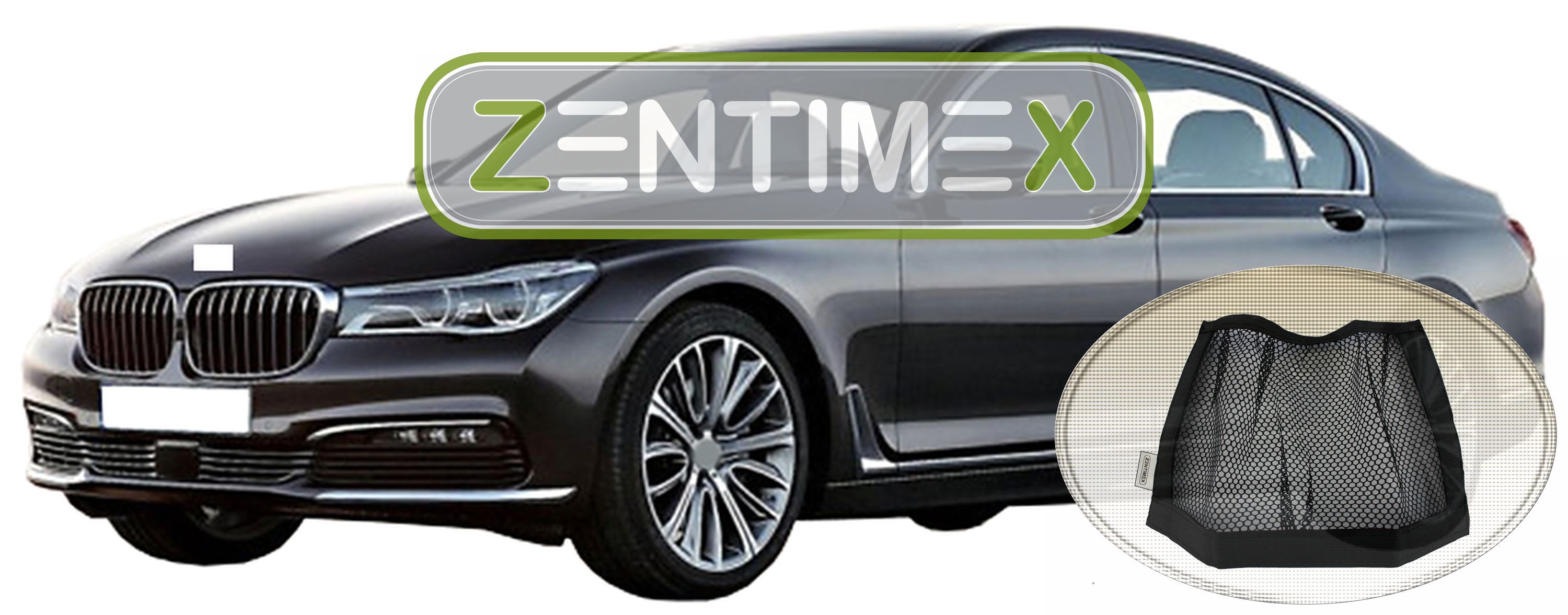 Netztasche für BMW 7er G11 Limousine Stufenheck 4-türer59 Kofferraumwanne TPE