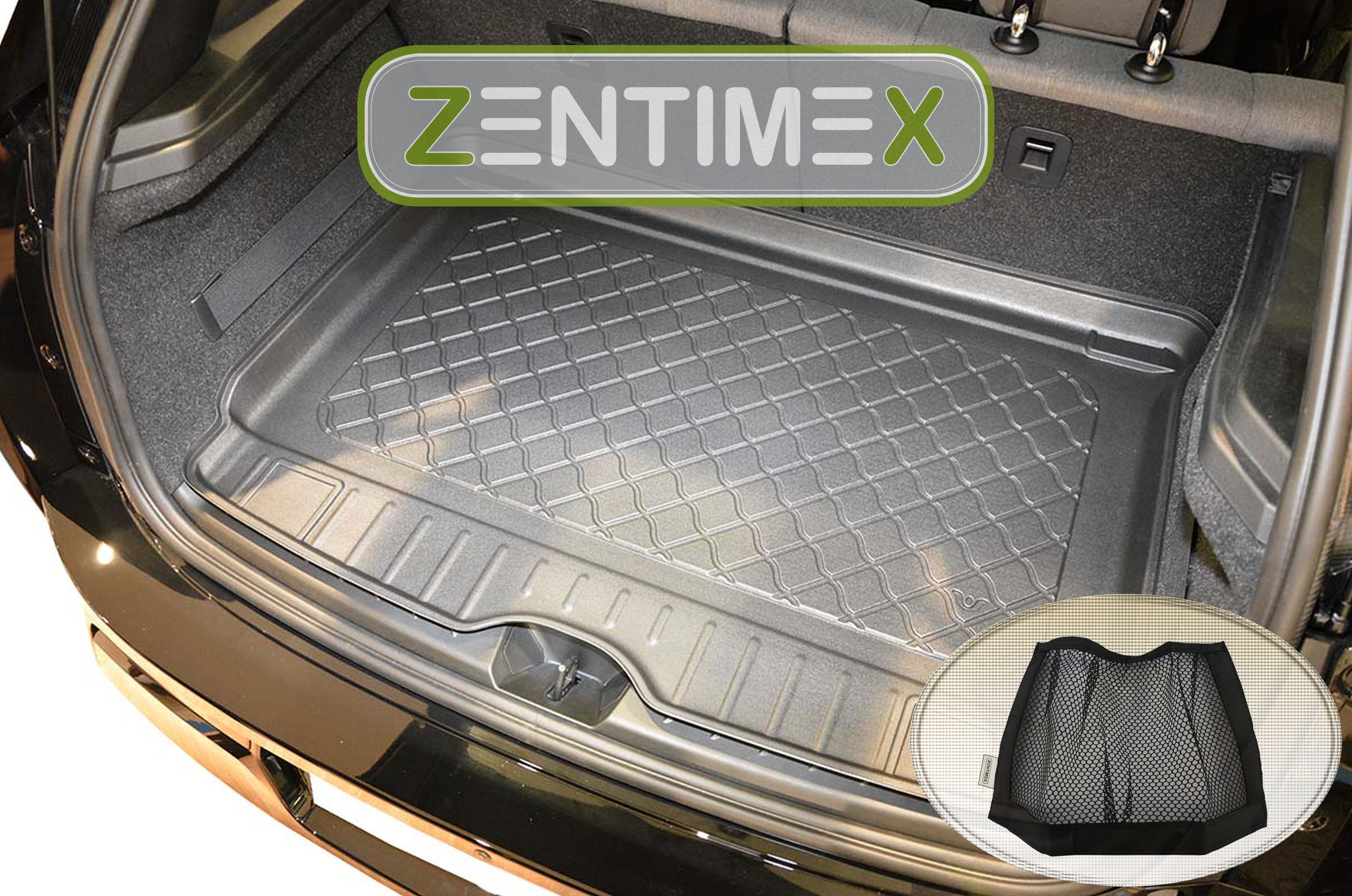 Netztasche für BMW i3 LCI I01 Schrägheck Hatchback 5-tü4F Kofferraumwanne TPE