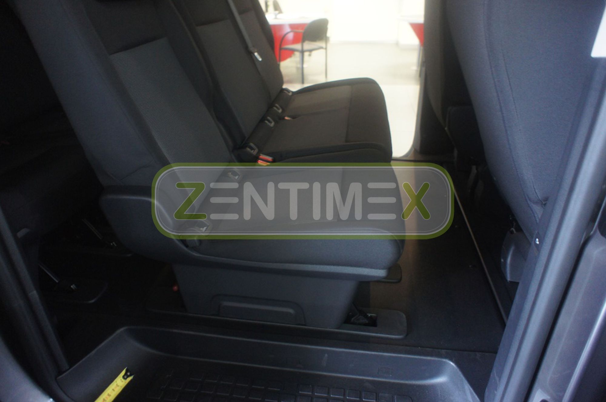 long ve5D Rubberised Boot Mat Trunk Liner for Citroen SpaceTourer Tour Van 2016