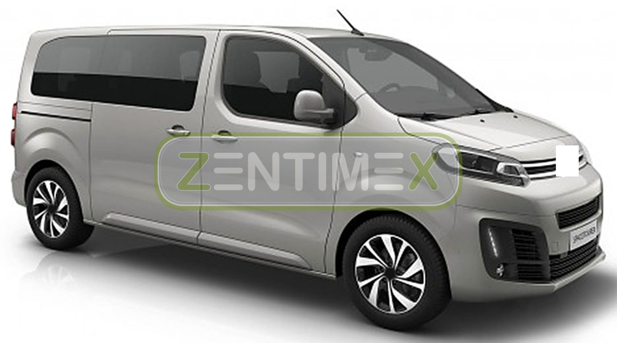 long ve5D Rubberised Boot Mat Trunk Liner for Citroen SpaceTourer Tour Van 2016