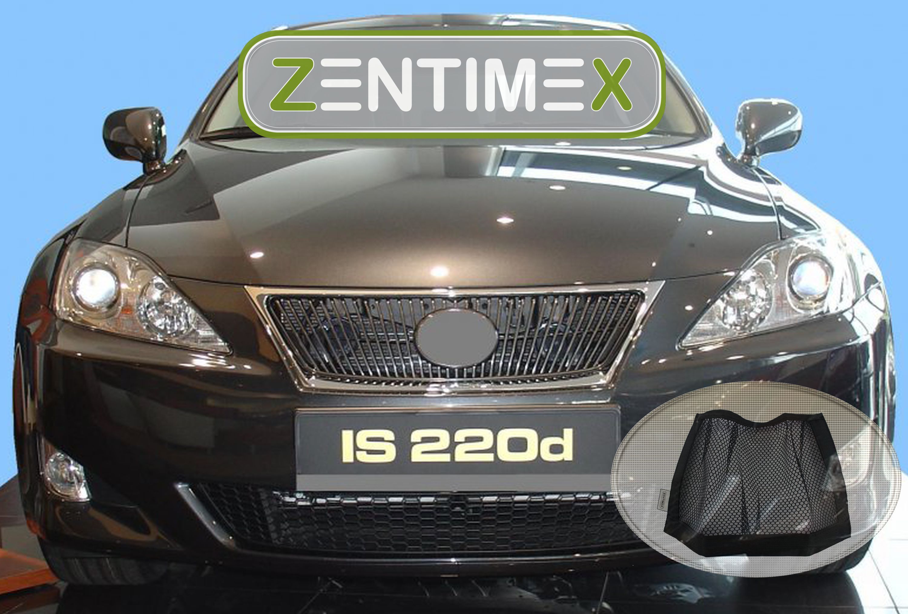 Z339362 diamantes-Design-tapiz bañera velcro-red de Lexus is 220d 2 xe2 vo