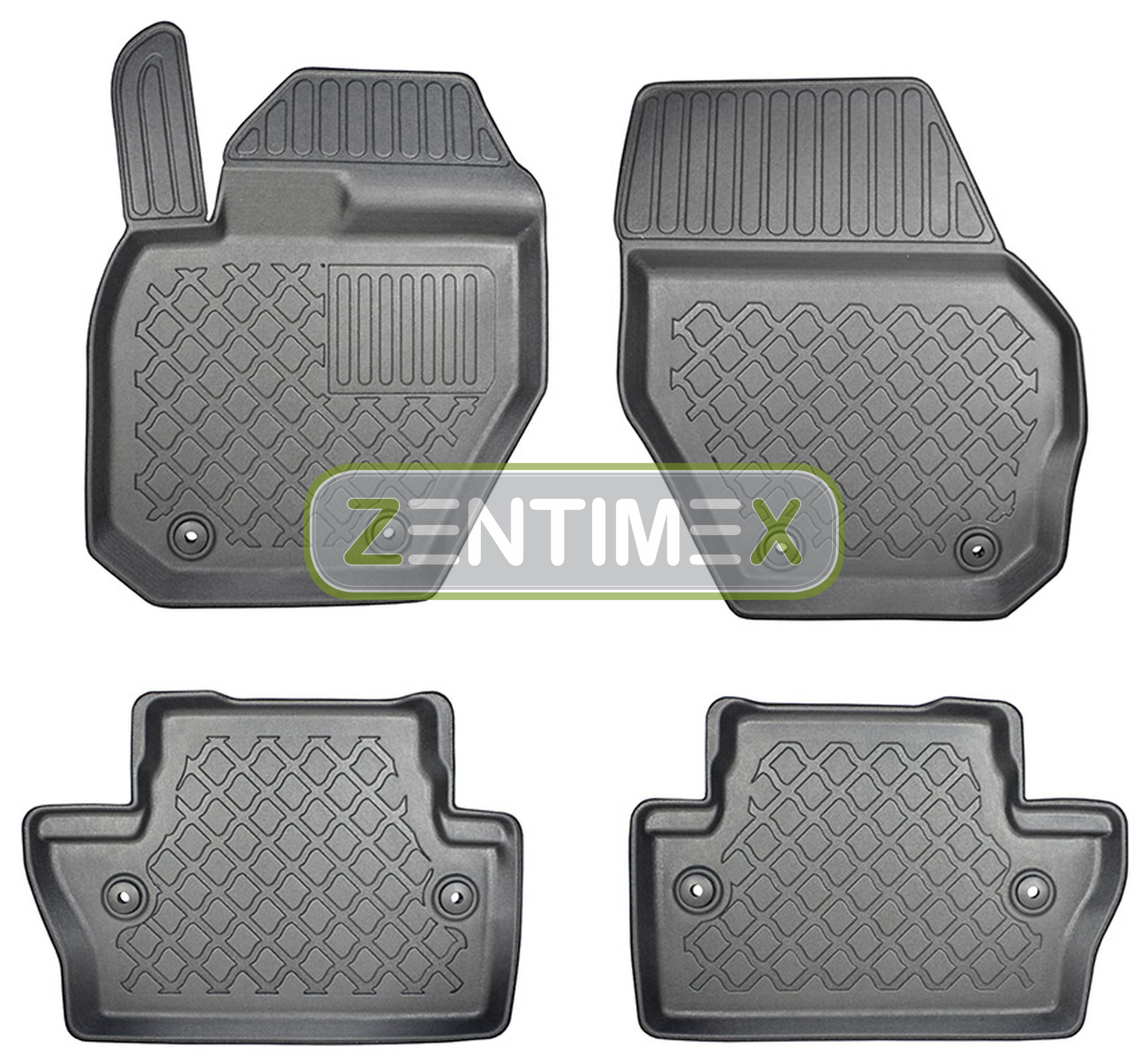 Z331295 set alfombrilla de Tina goma tapices para volvo v60 R-Design momentum combi
