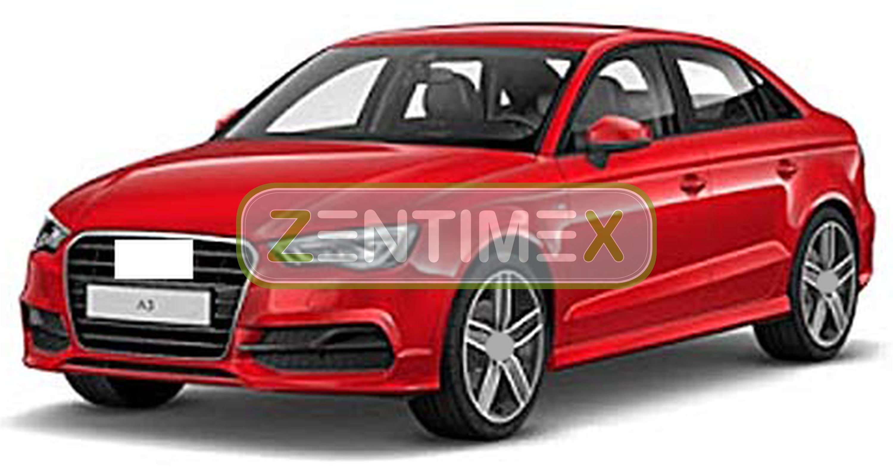 Z329958 SET Kofferraumwanne Gummifußmatten für Audi RS3 8V Limousine Stufenheck