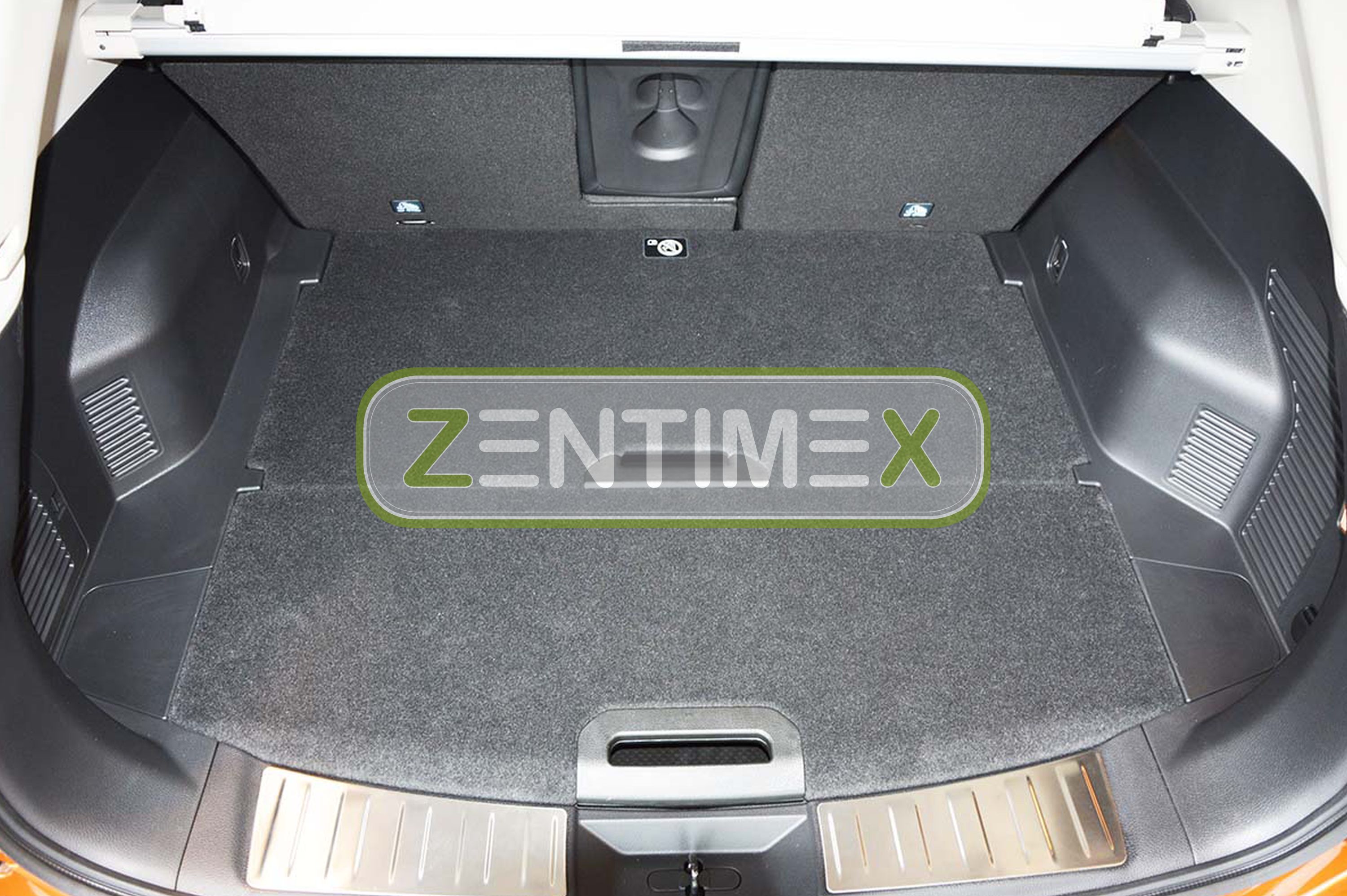 Z330584 SET Kofferraumwanne Gummifußmatten für Nissan X-Trail 3 T32 Facelift Ste