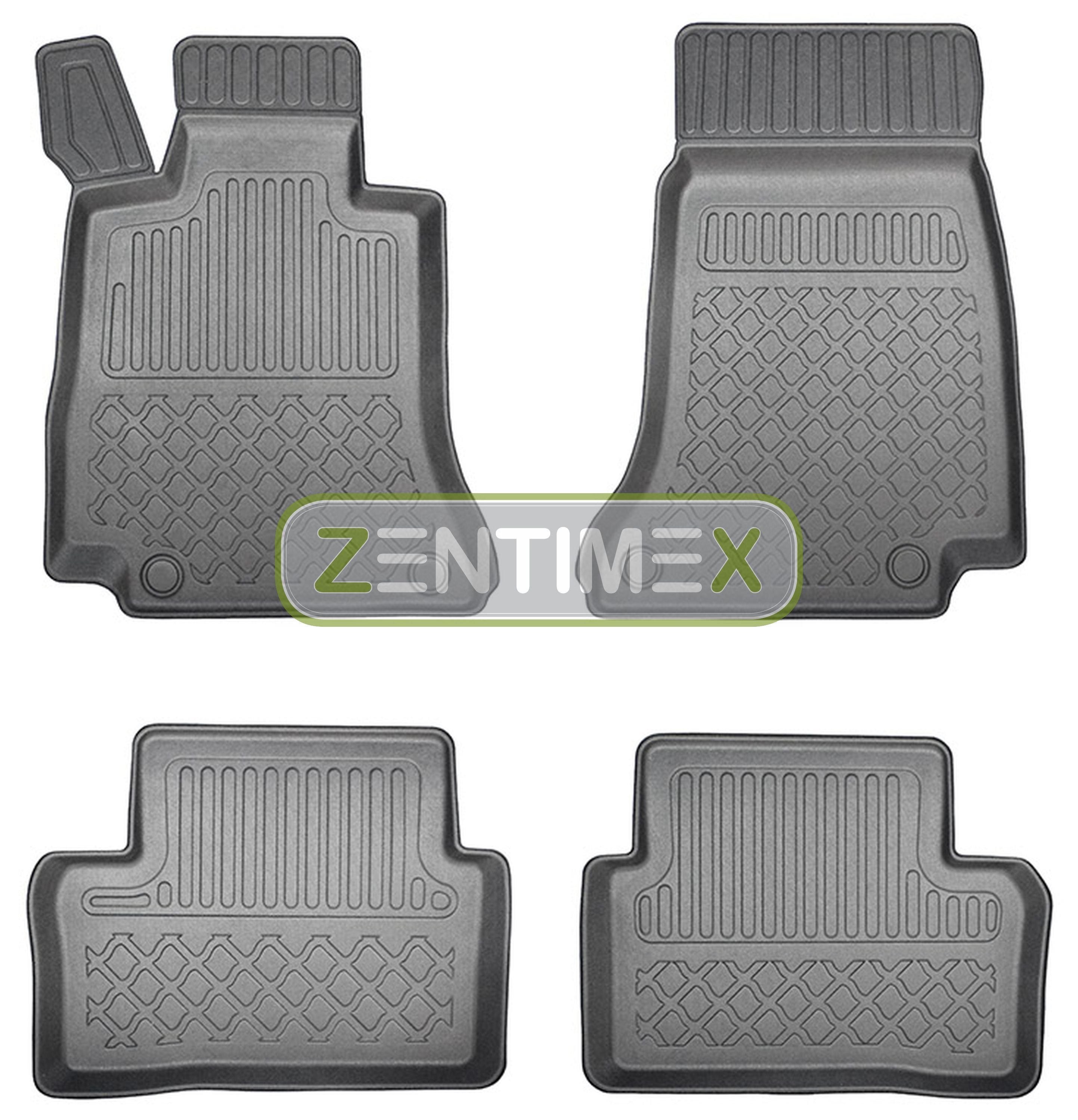 Z330485 SET Kofferraumwanne Gummifußmatten für Mercedes E-Klasse Avantgarde S213