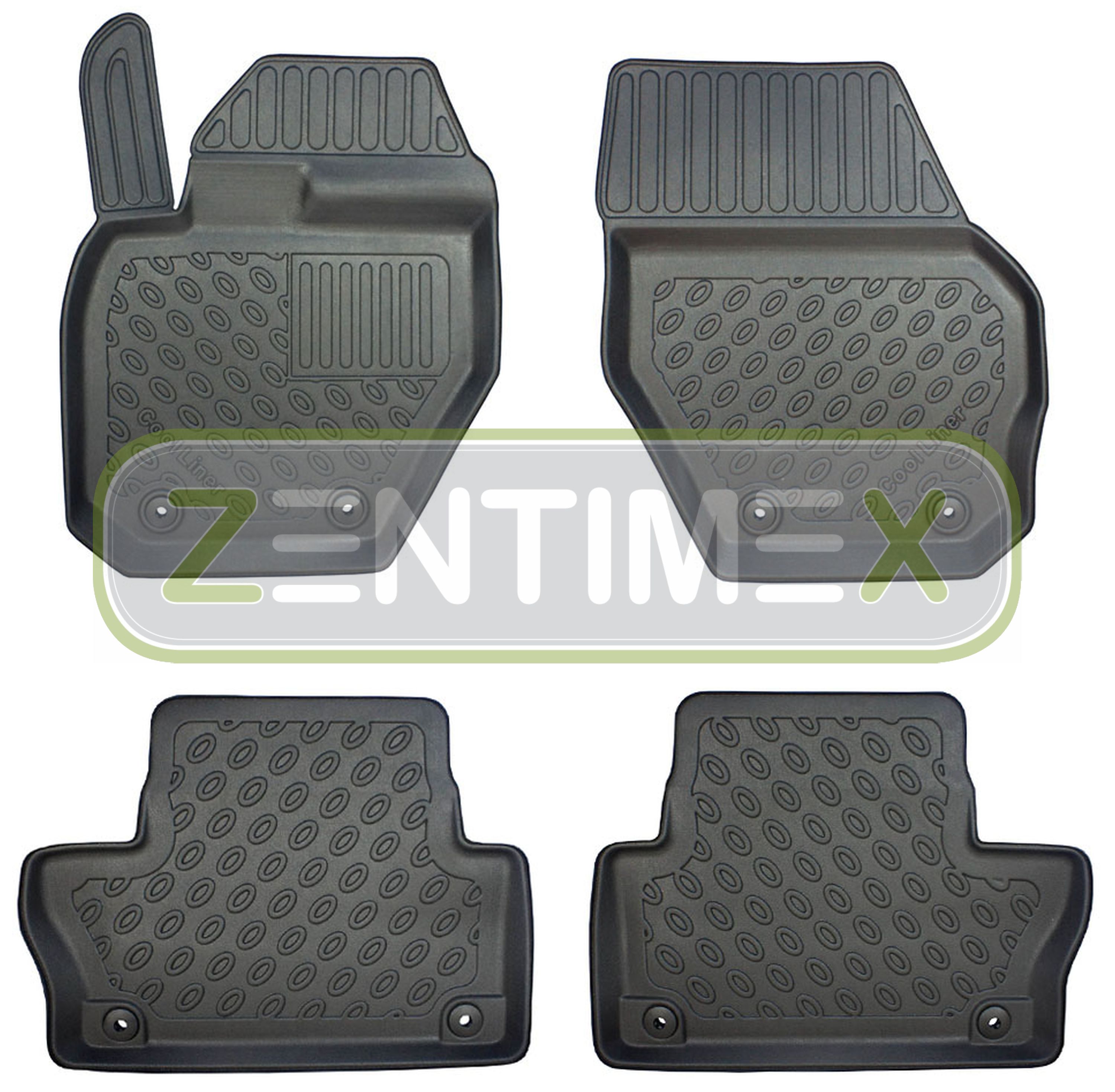 3d-tpe Premium goma tapices para volvo xc60 R-Design momentum 1 y20 furgoneta remol 1c