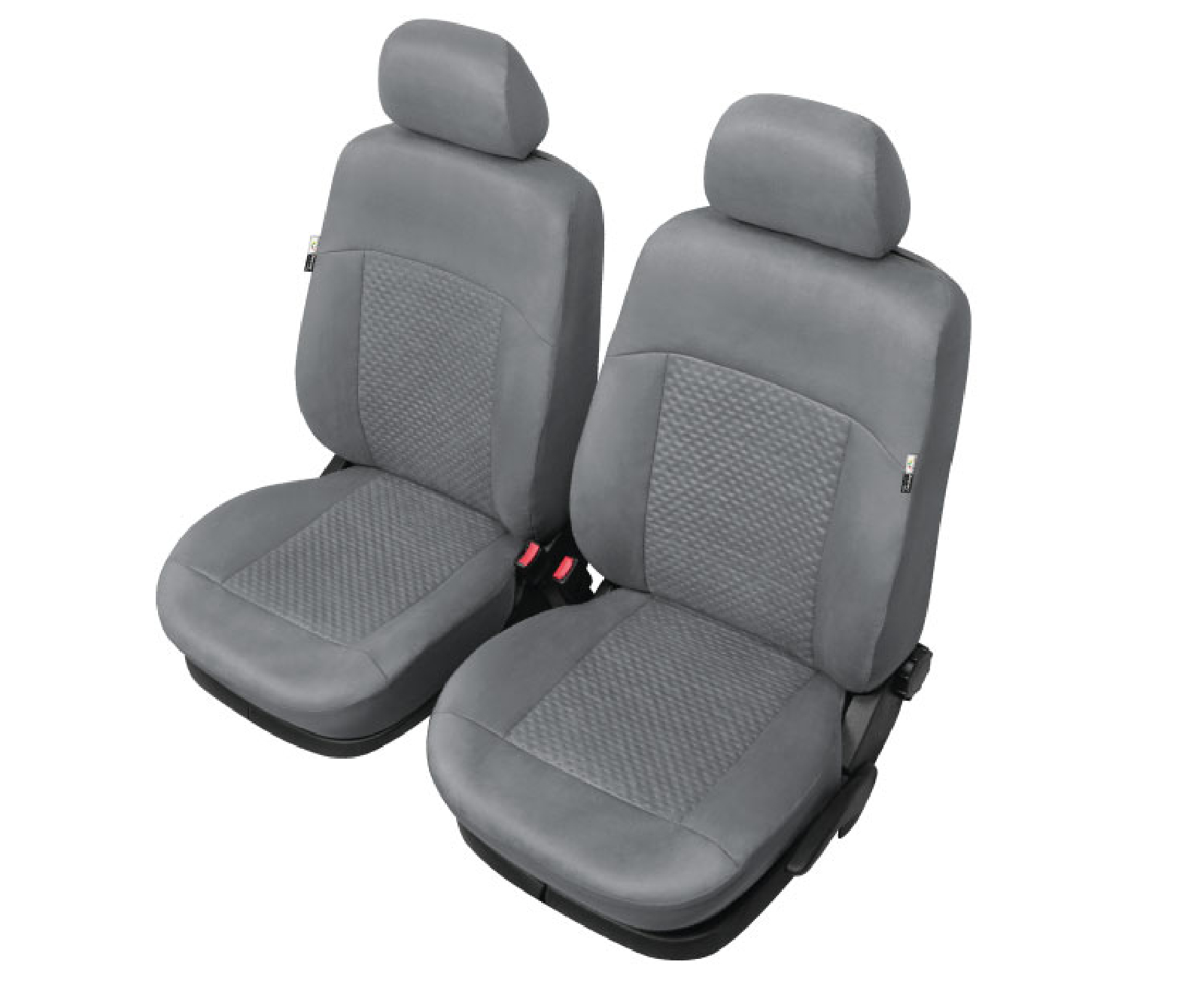 Sitzbezüge kompatibel mit Fiat Panda III 2012- GRAU