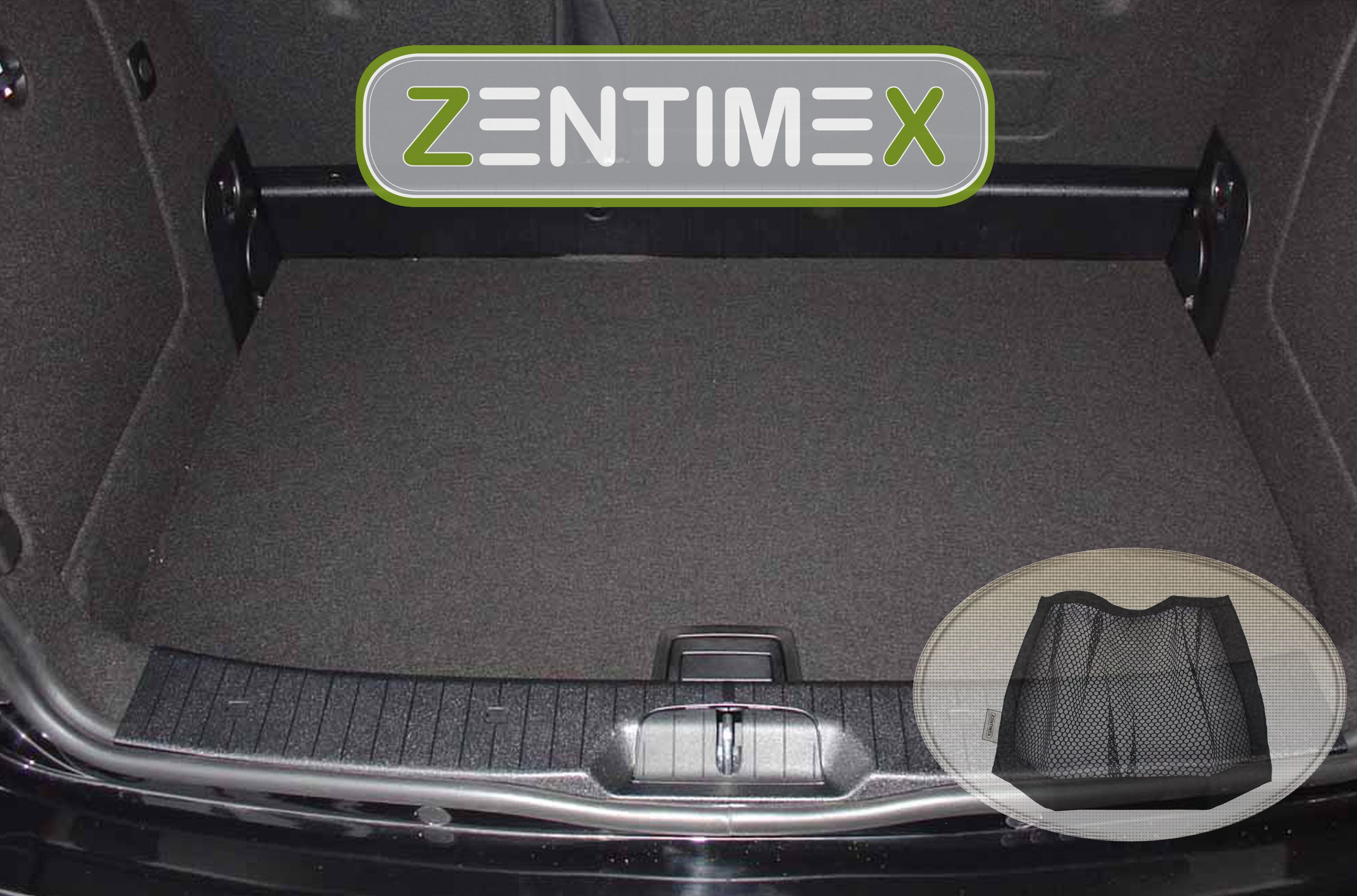 Z333710 Gerippte Kofferraumwanne Klett-Netz für Mercedes A-Klasse Style W176 W