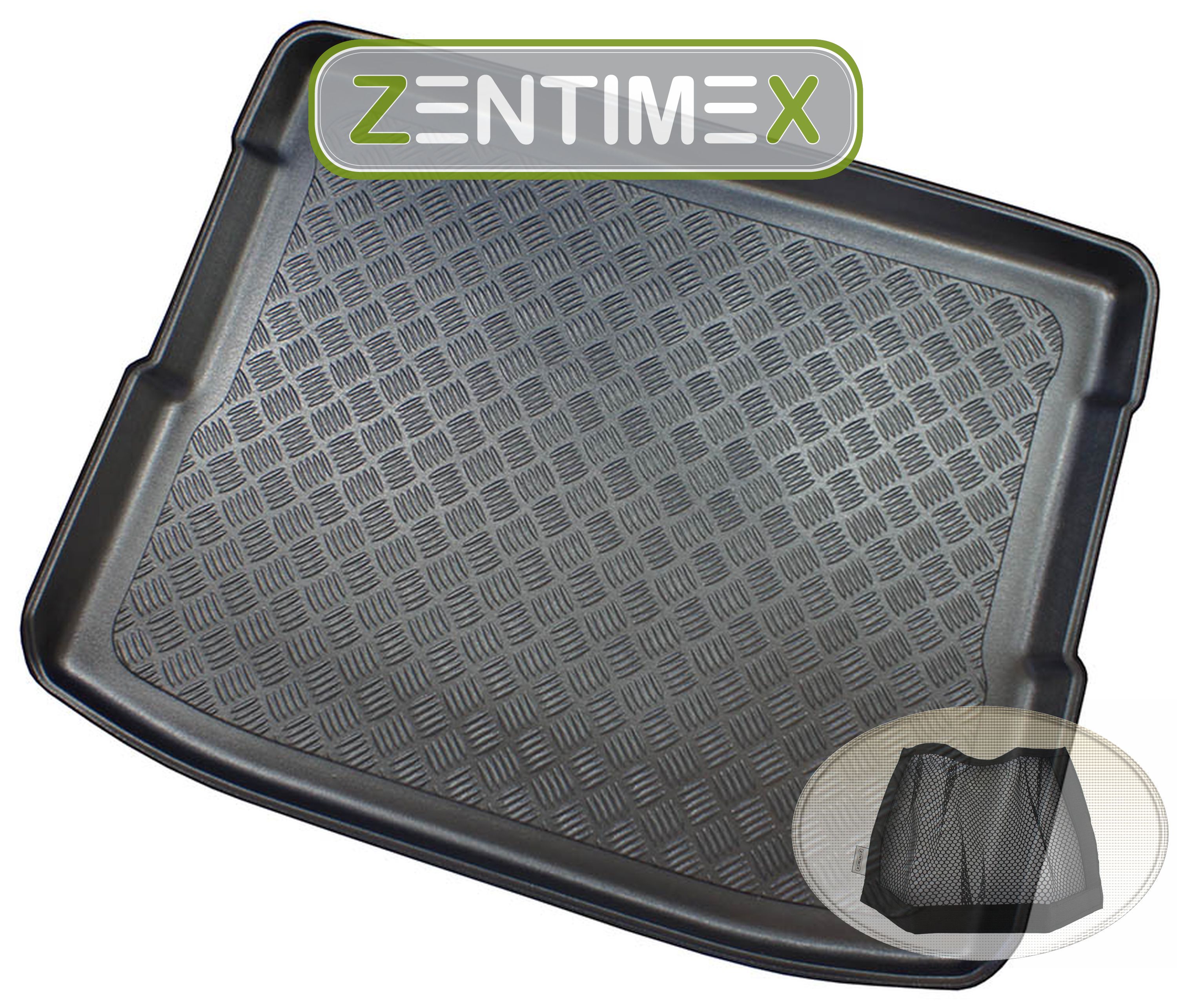 Klett-Netz für Ford Grand Tourneo Connect Tit Z333362 Gerippte Kofferraumwanne