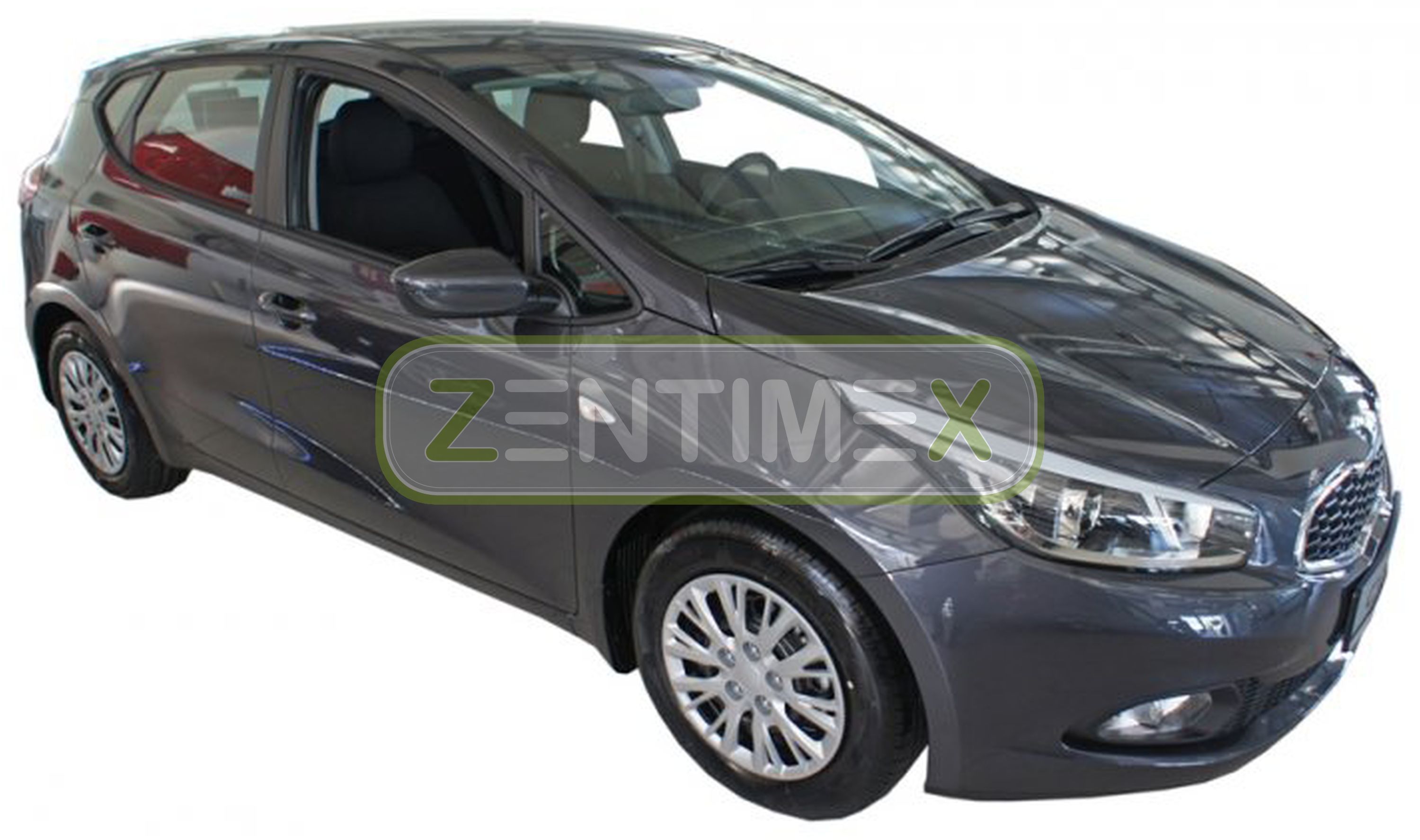 Geriffelte Kofferraumwanne für Hyundai i30 2 GD Facelift Coupé Coupe Schräghec29