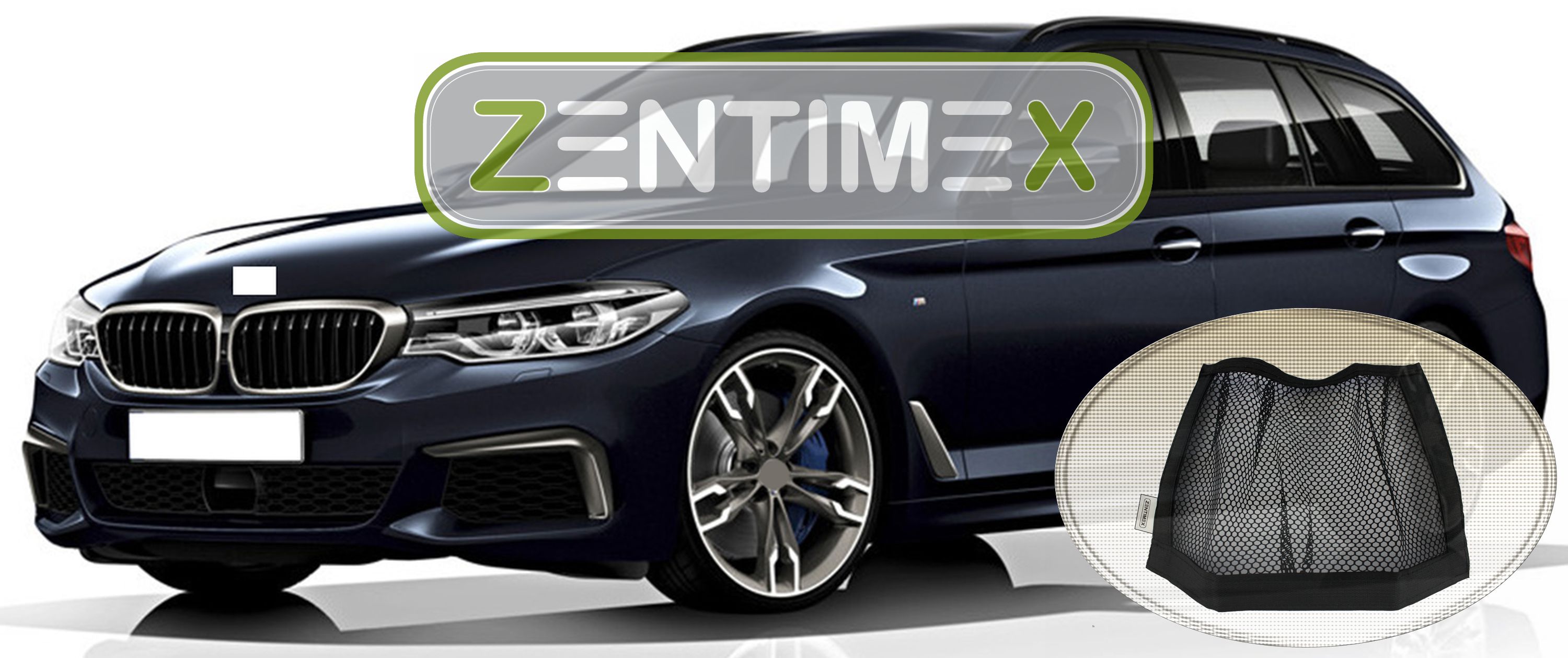 Netztasche für BMW 5er G31 Efficient Dynamics Edition T39 Kofferraumwanne TPE