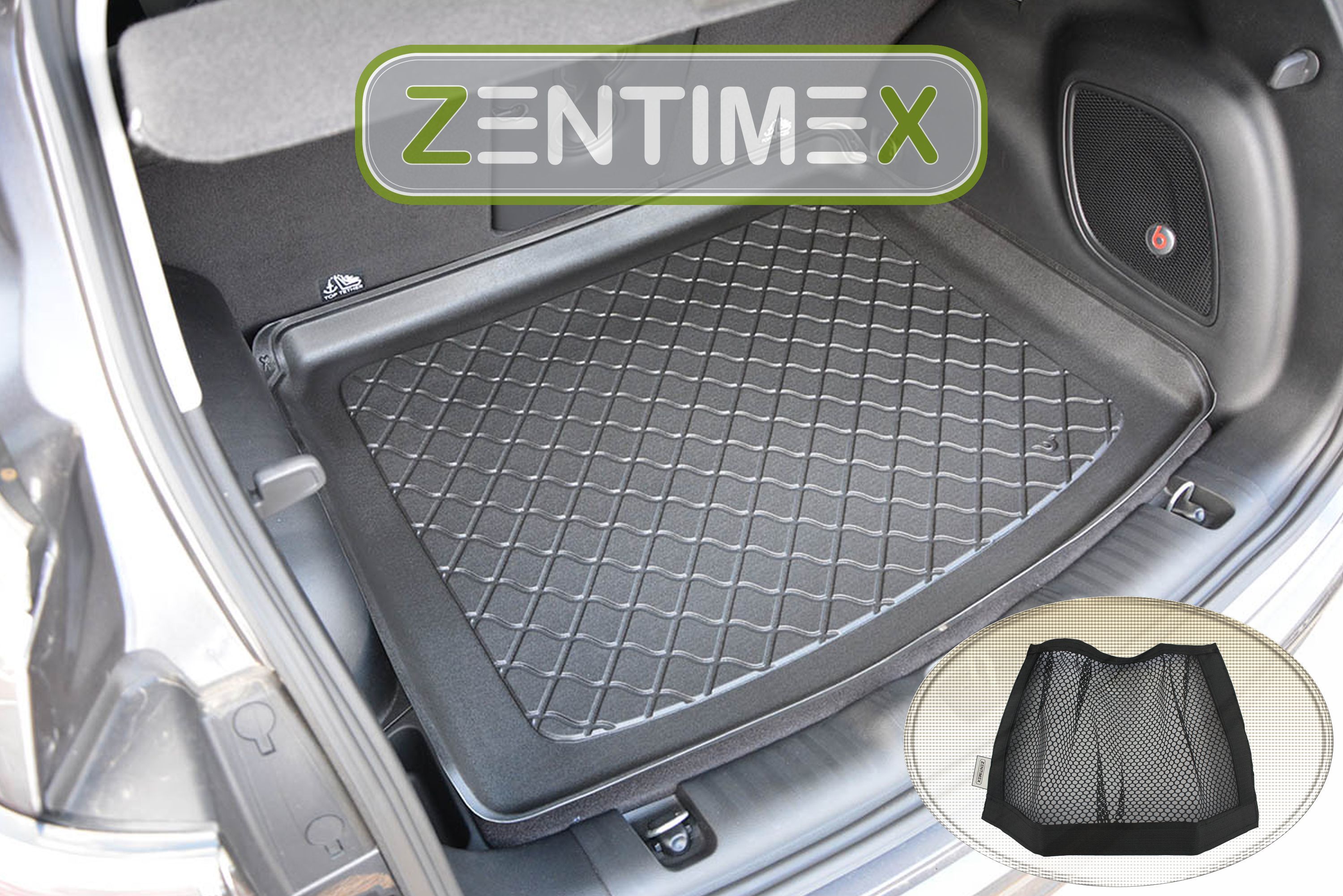 Netztasche für Mazda CX-5 Allradantrieb 2 KF Steilheck 54 Kofferraumwanne TPE