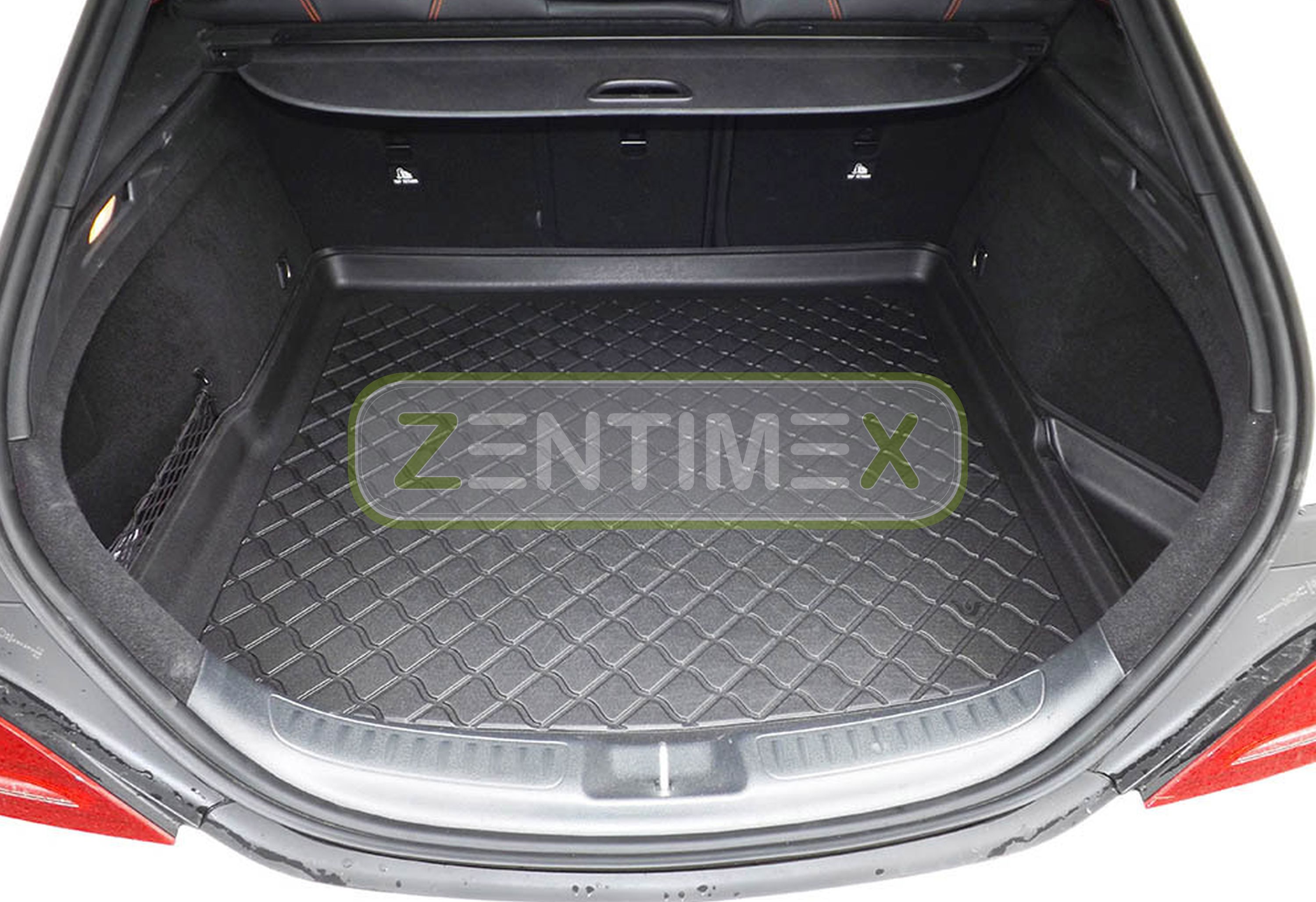 Gummierte Kofferraumwanne für Mercedes CLA-Klasse Shooting Brake Urban X117 Komb