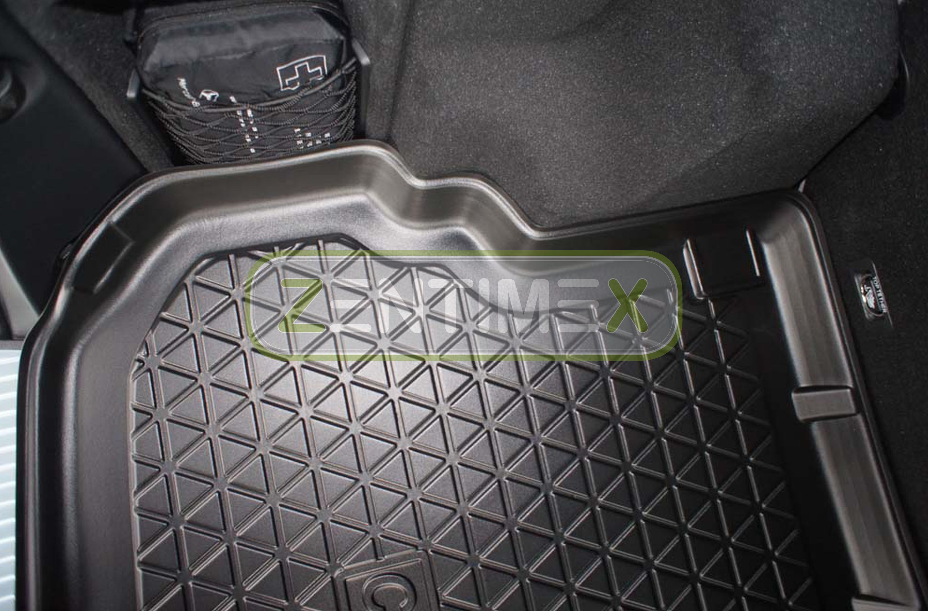 Gummierte Kofferraumwanne für Mercedes M-Klasse W163 W 163 Facelift Steilheck Ge
