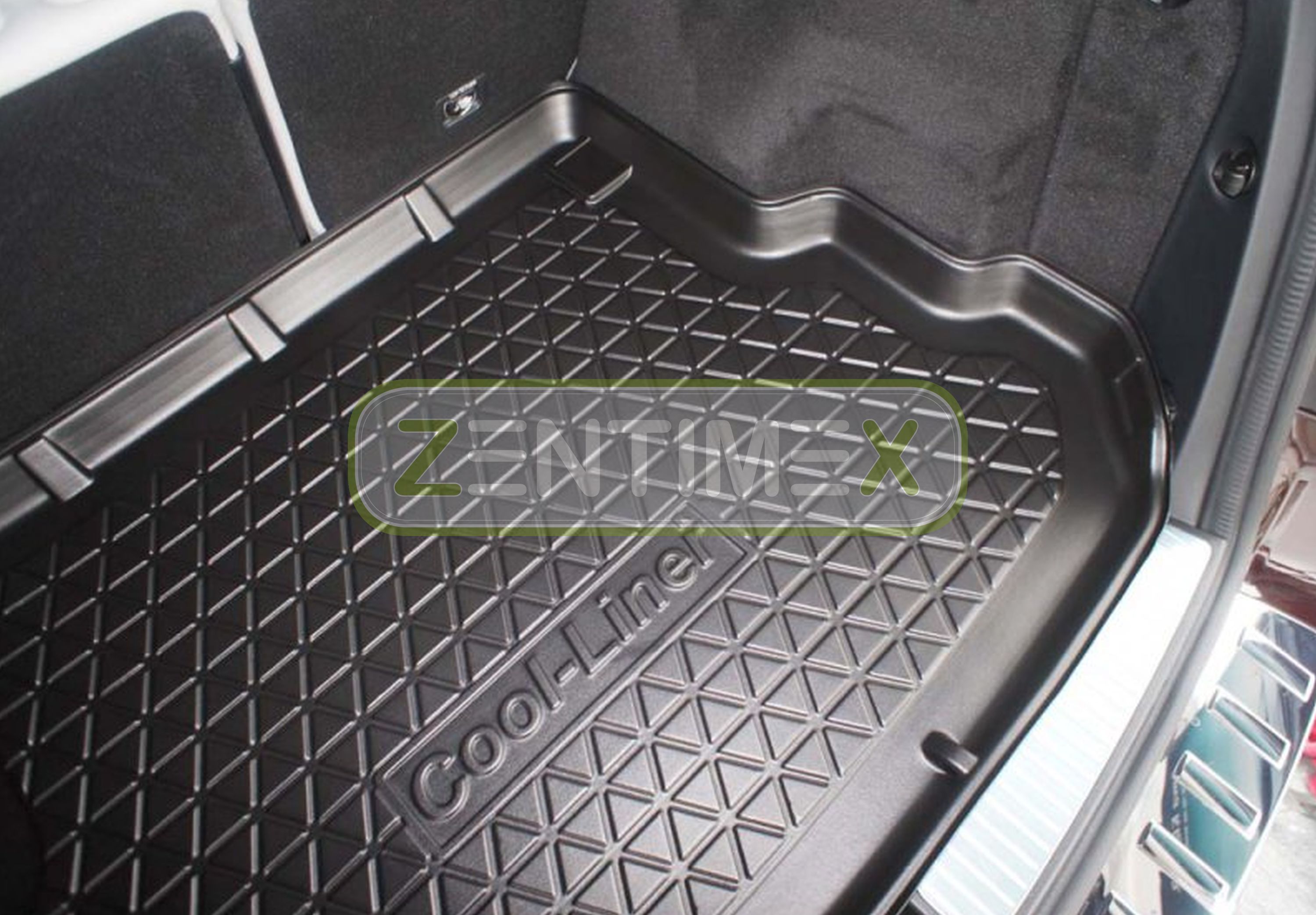 Gummierte Kofferraumwanne für Mercedes M-Klasse W163 W 163 Facelift Steilheck Ge