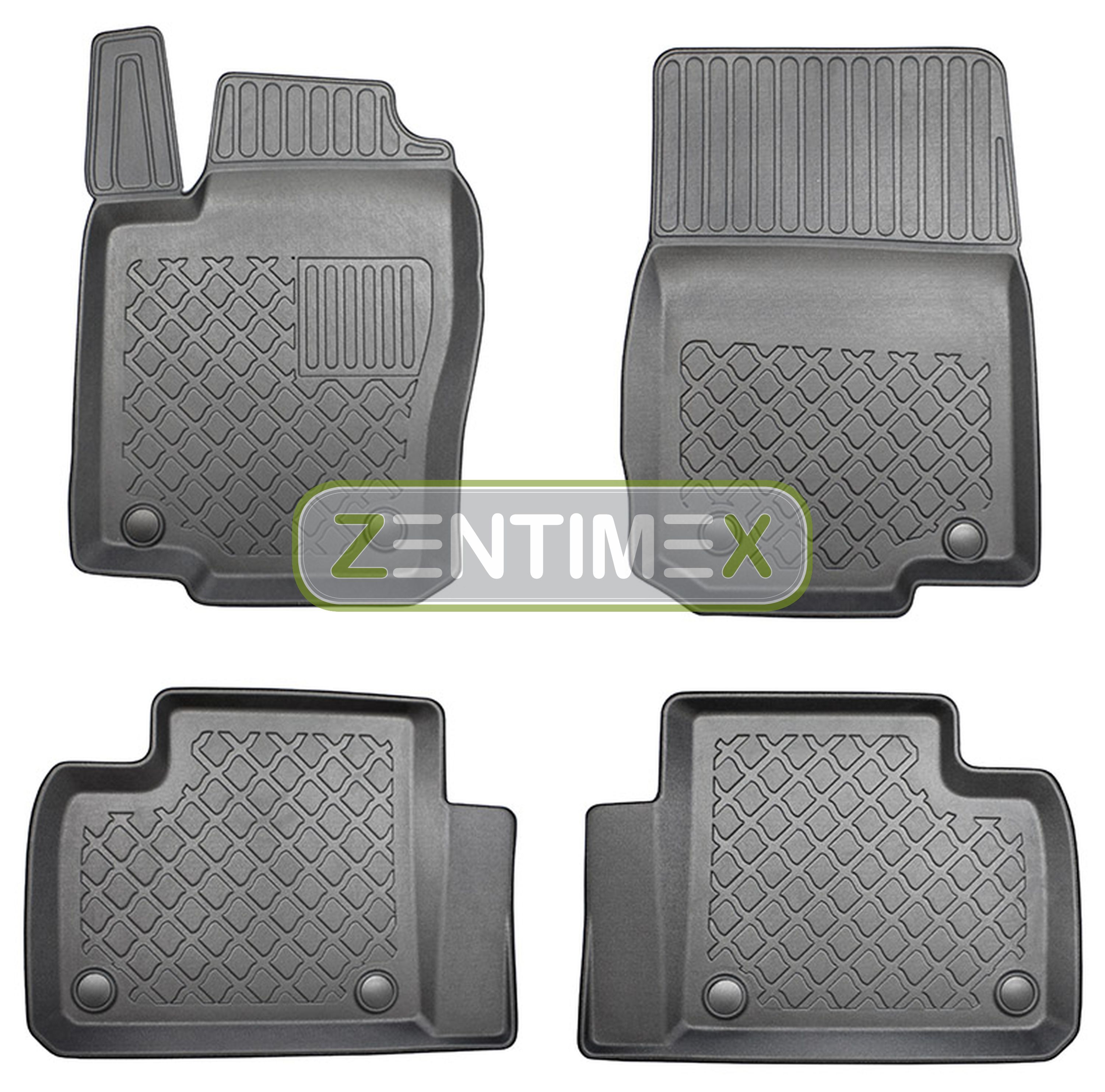 Z330522 Set Tappetino Vasca In Gomma Tappetini per MERCEDES Classe GLE AMG w166 Rit
