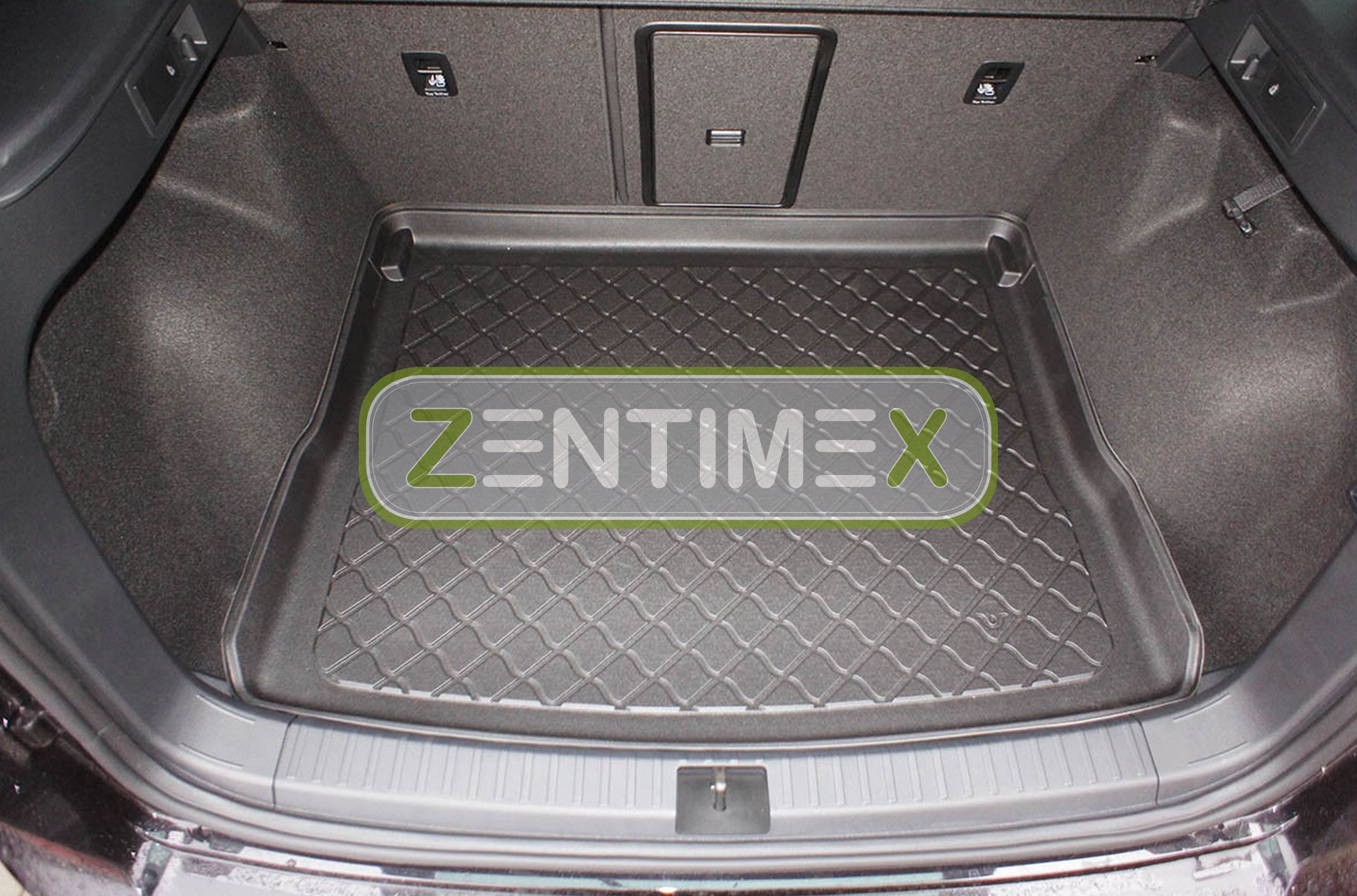 Z330750 Set Trunk Tray Rubber Floor Mats for SEAT Ateca 4wd four wheel