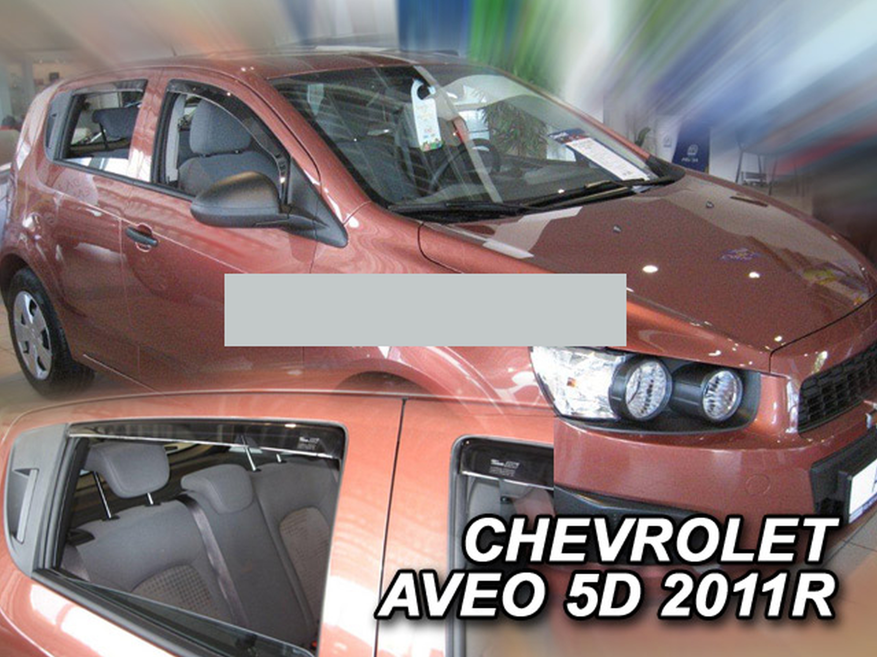 Windabweiser für Chevrolet Aveo T300 2011 Schrägheck