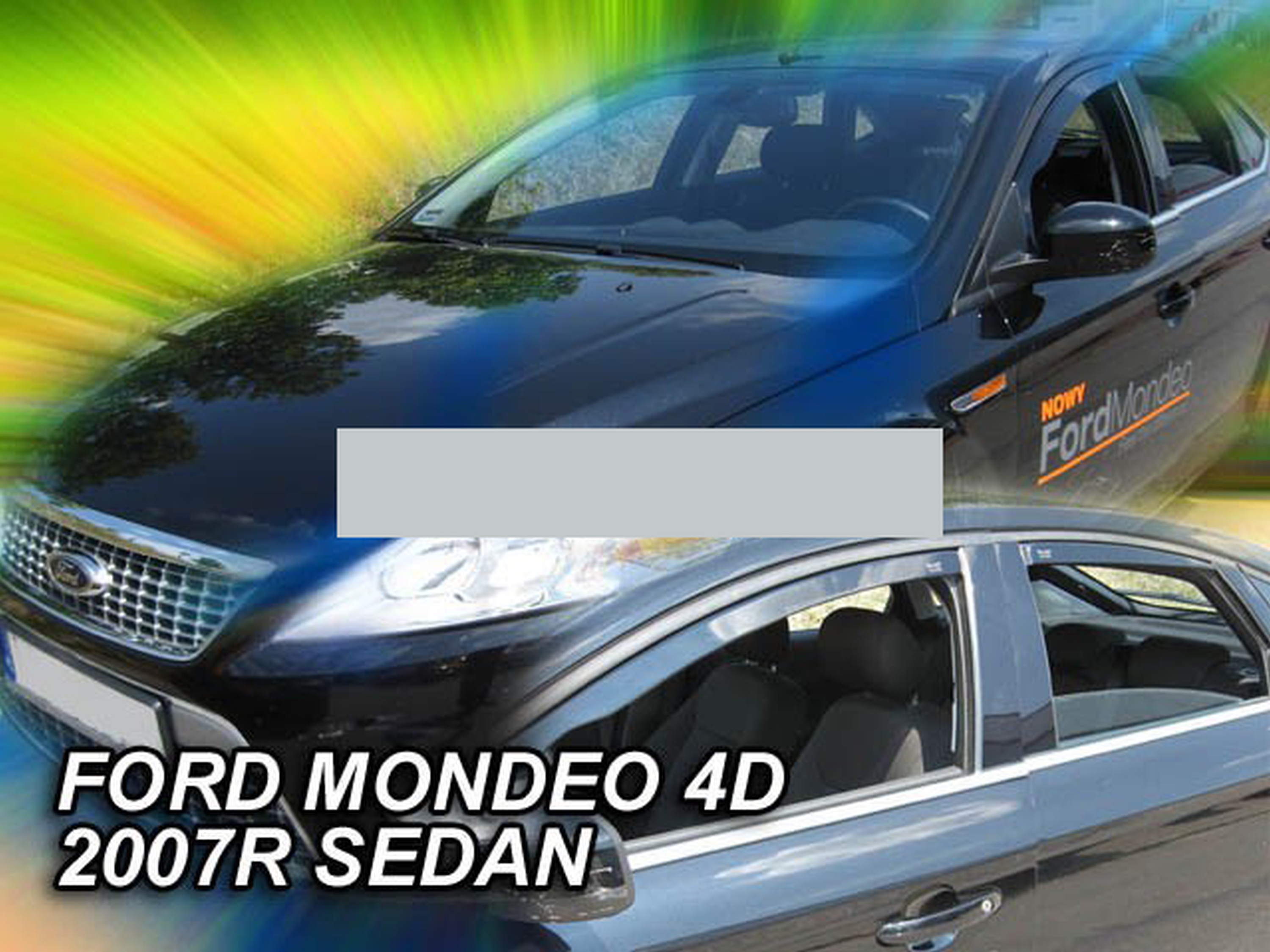 Heck-Windabweiser für Ford Mondeo 2 BFP 1996-2000 Limousine Stufenheck 4türer hi