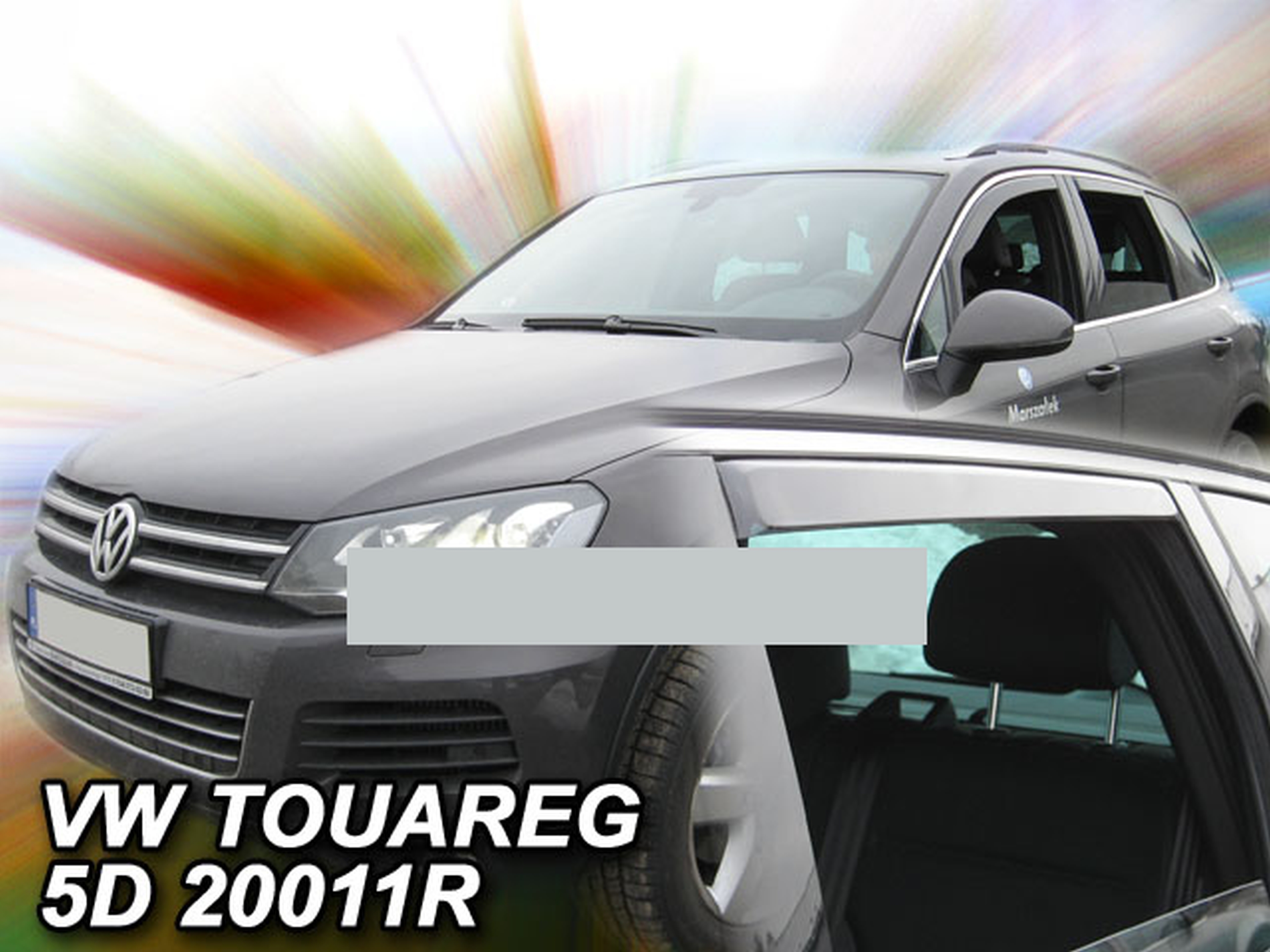 Heck-Windabweiser für Nissan Murano 2 Z51 Facelift 2011 Geländewagen SUV 5türer