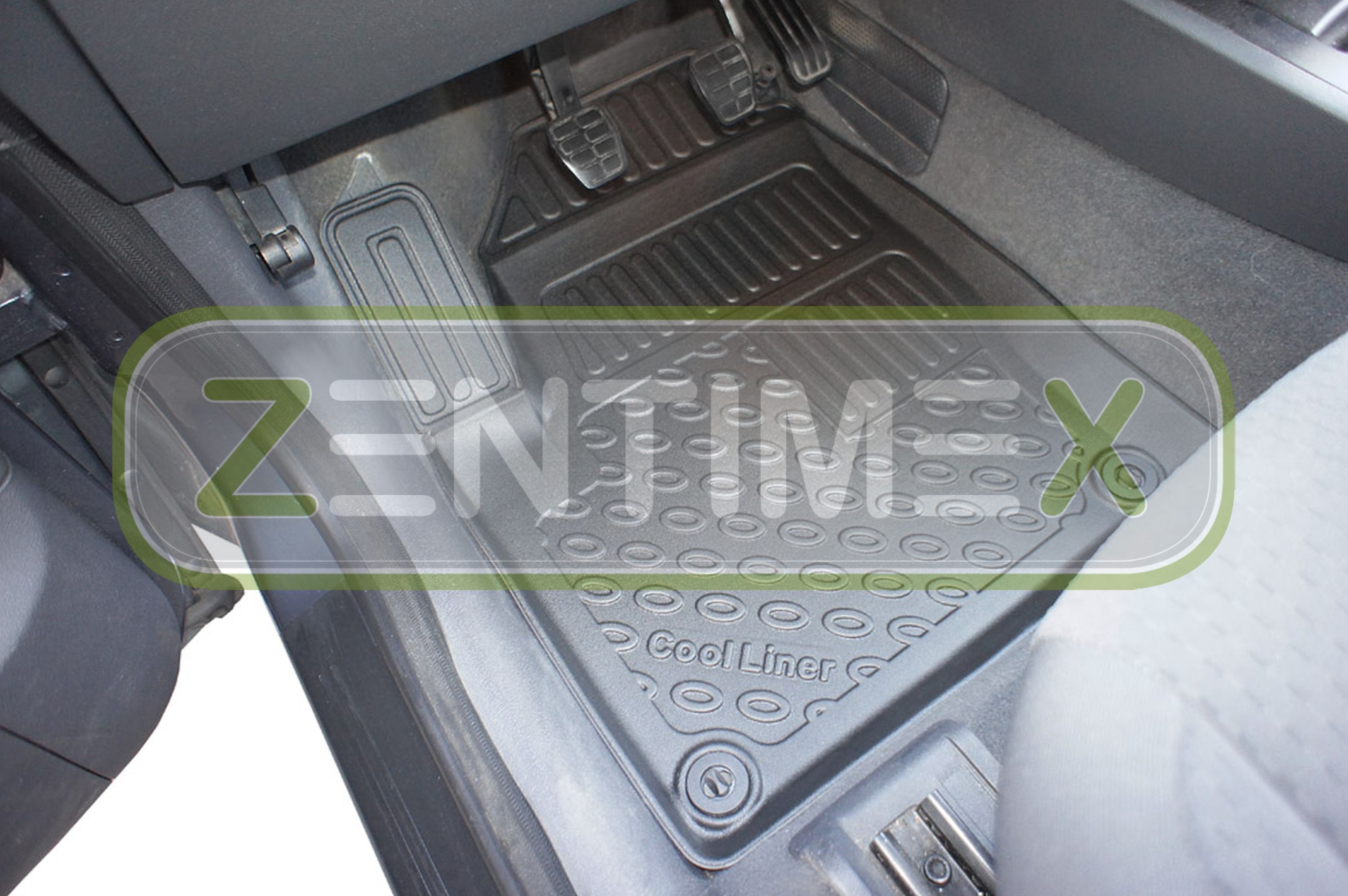 Premium-3D-TPE-Gummifußmatten für VW Volkswagen Sharan 1 7M Facelift Van Kombi45