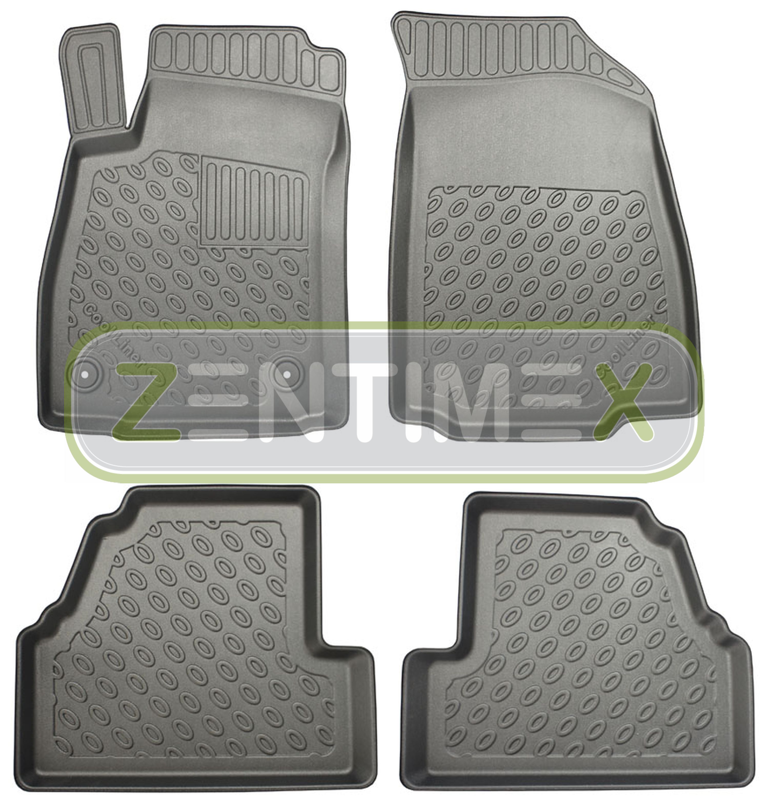 TPE 3D Premium per Opel Mokka X Allroad SUV 5-porte 2016-0 Tappetini in gomma
