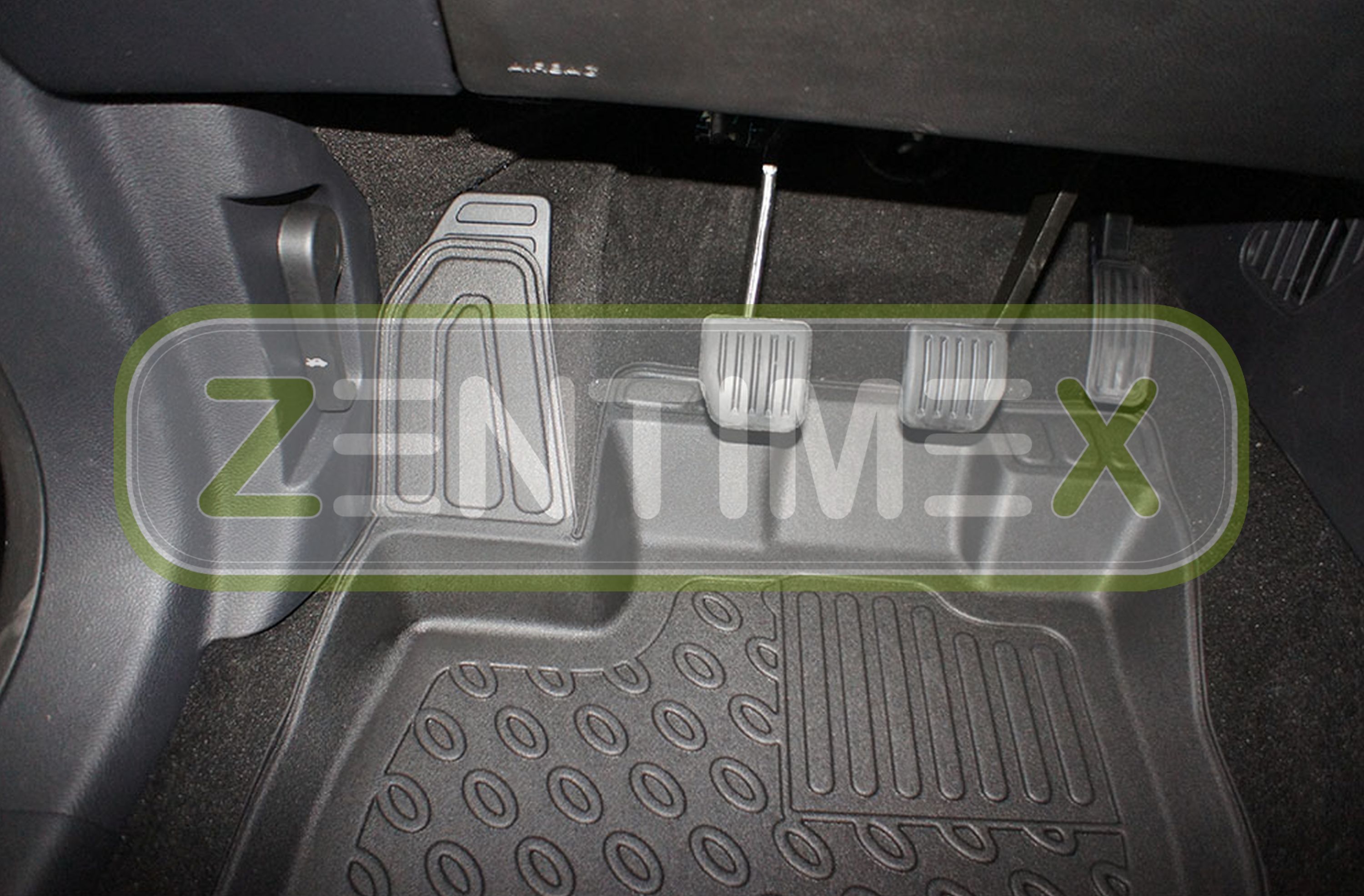Premium-3D-TPE-Gummifußmatten für Ford Galaxy Trend 3 Van Kombi 5-türer 2015-20