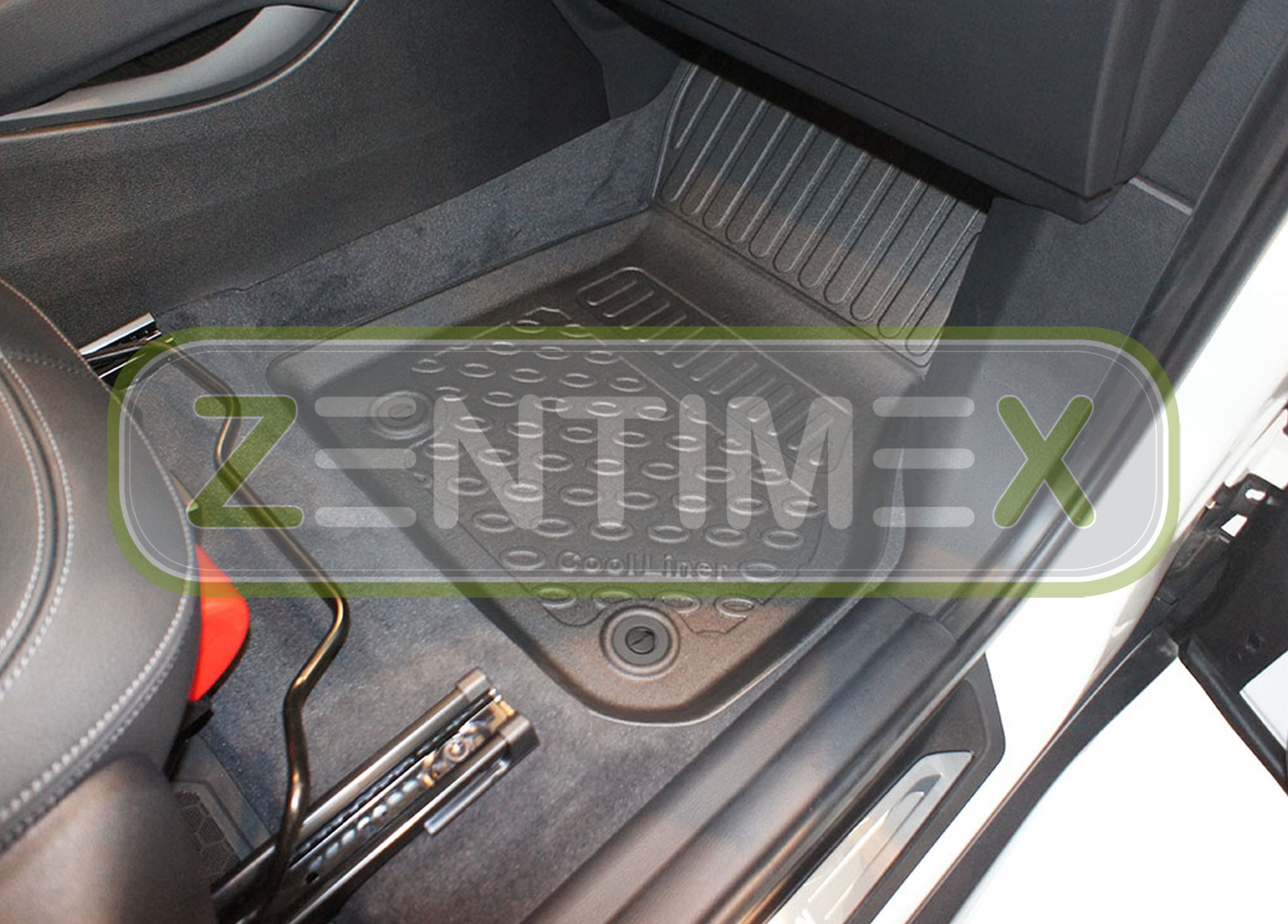 Z330225 SET Kofferraumwanne Gummifußmatten für BMW 2er Active Tourer Advantage F