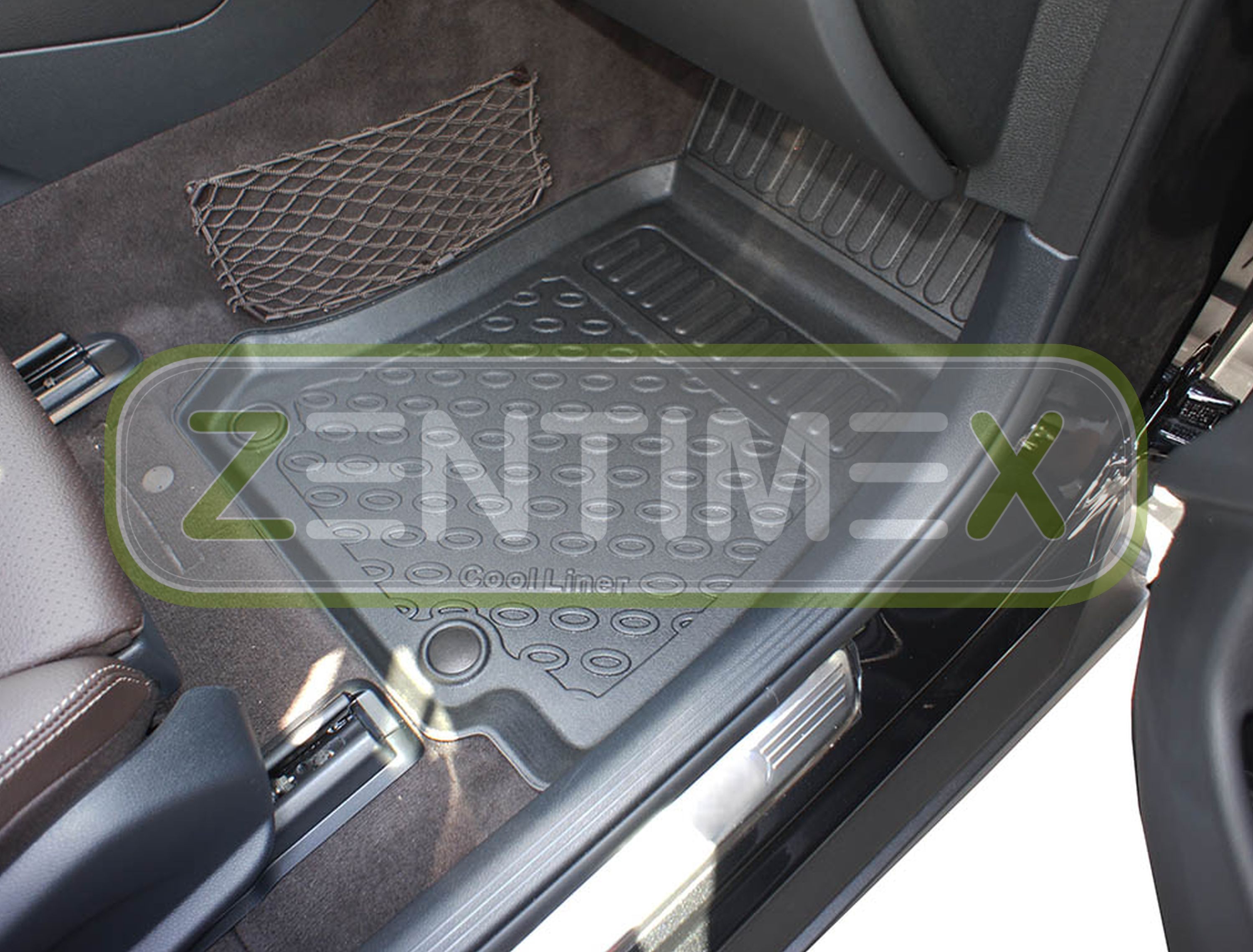 Premium 3dtpe Rubber Floor Mats for Mercedes GLCClass AMG Line c253