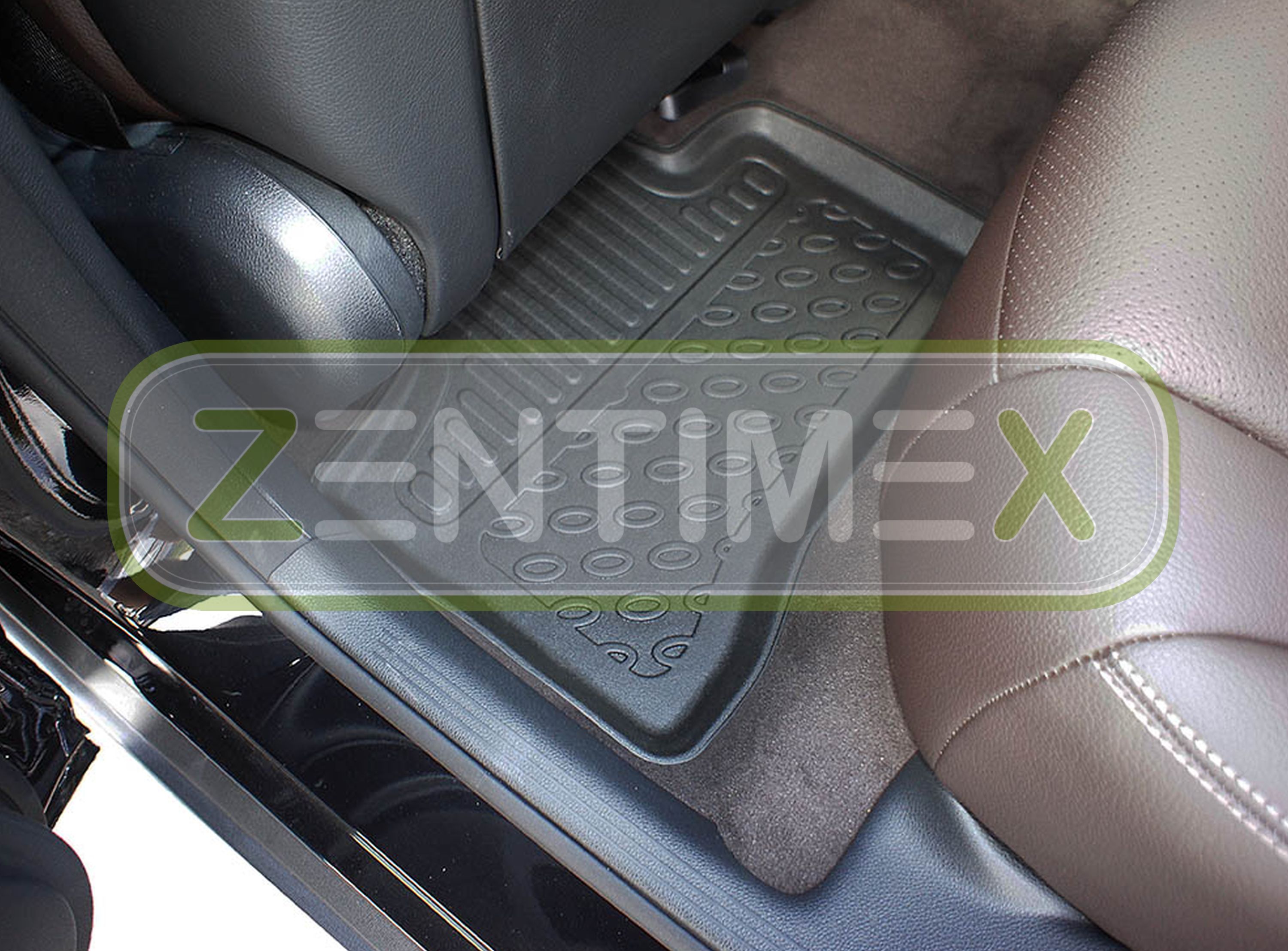 Premium 3dtpe Rubber Floor Mats for Mercedes GLCClass AMG Line c253