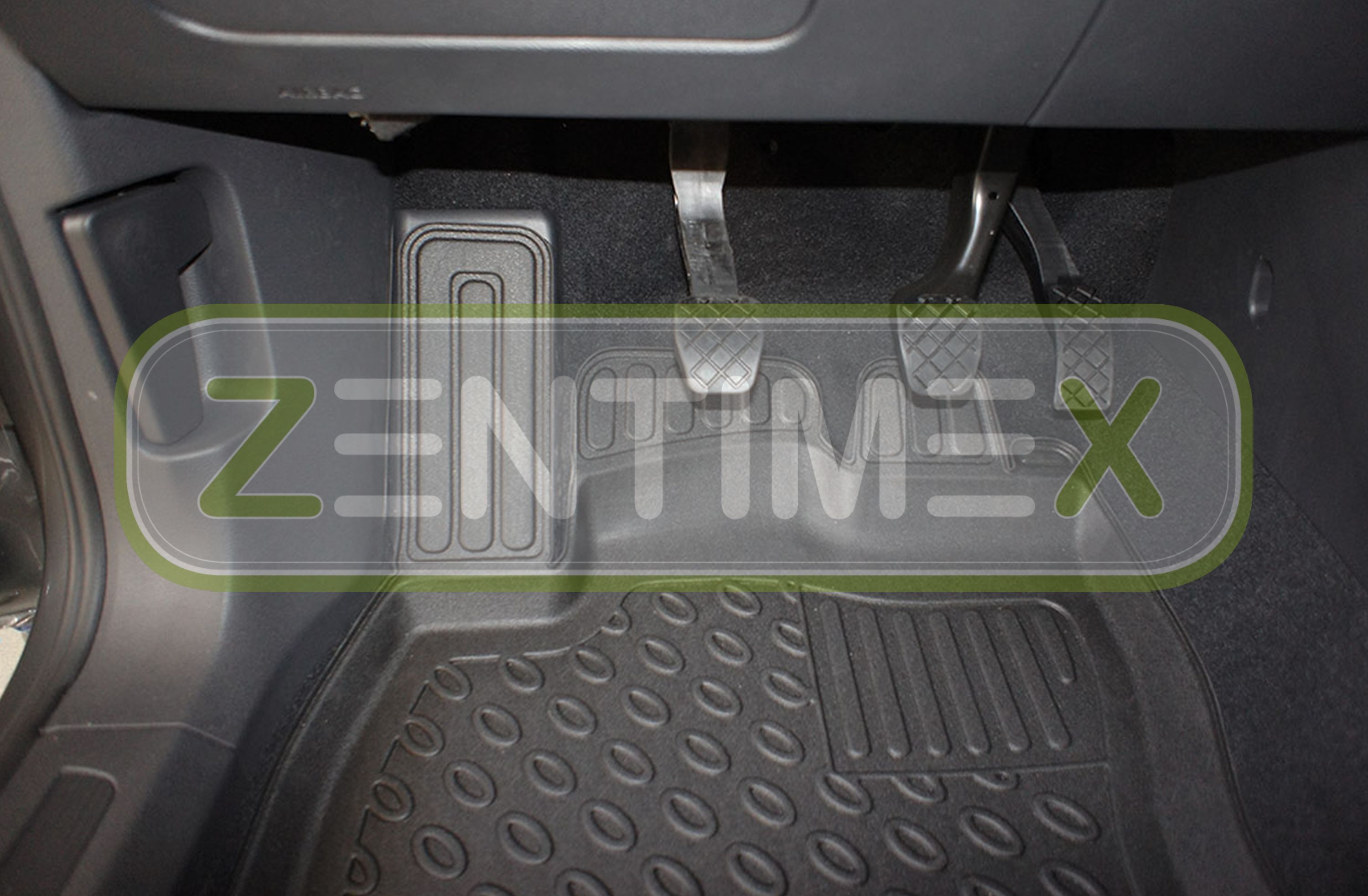 TPE 3D Design per VW Volkswagen Touran 1 1T Van Wagon 5-p 3 Tappetini in gomma